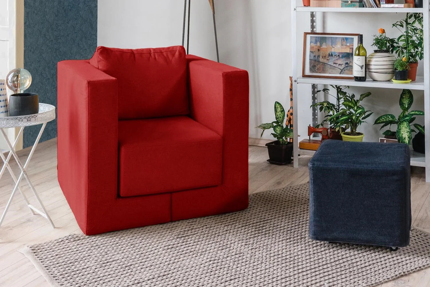 Modulares Sofa-Sessel Alex mit Schlaffunktion