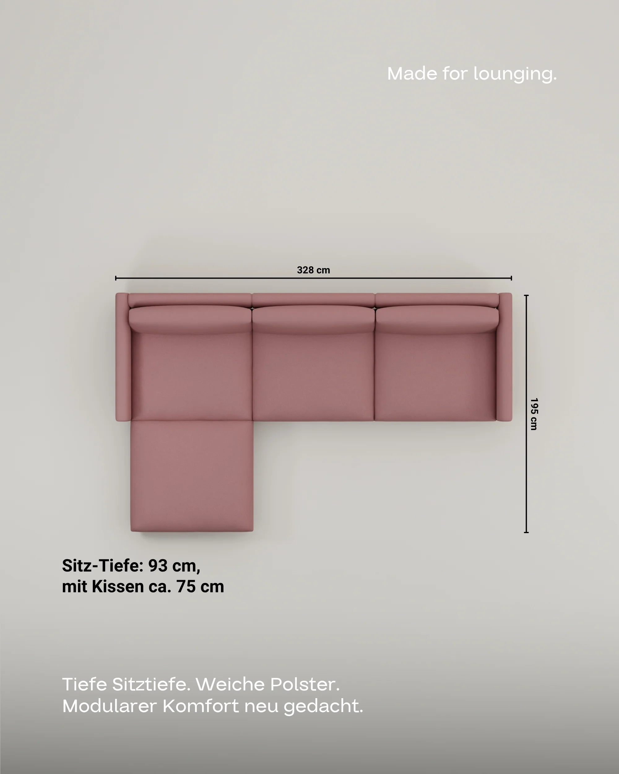 Modulares Sofa Aera Ecksofa mit Schlaffunktion - Image 10