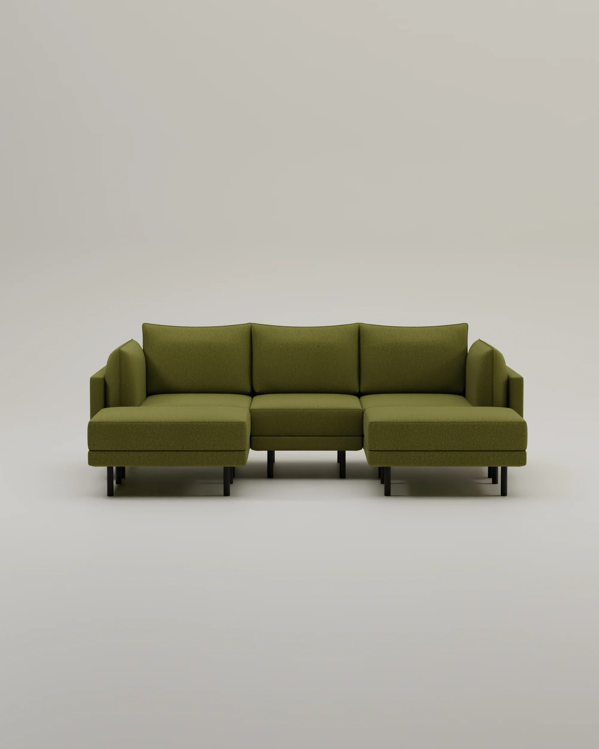 Modulares Sofa Donna U-Form mit Schlaffunktion - Image 107