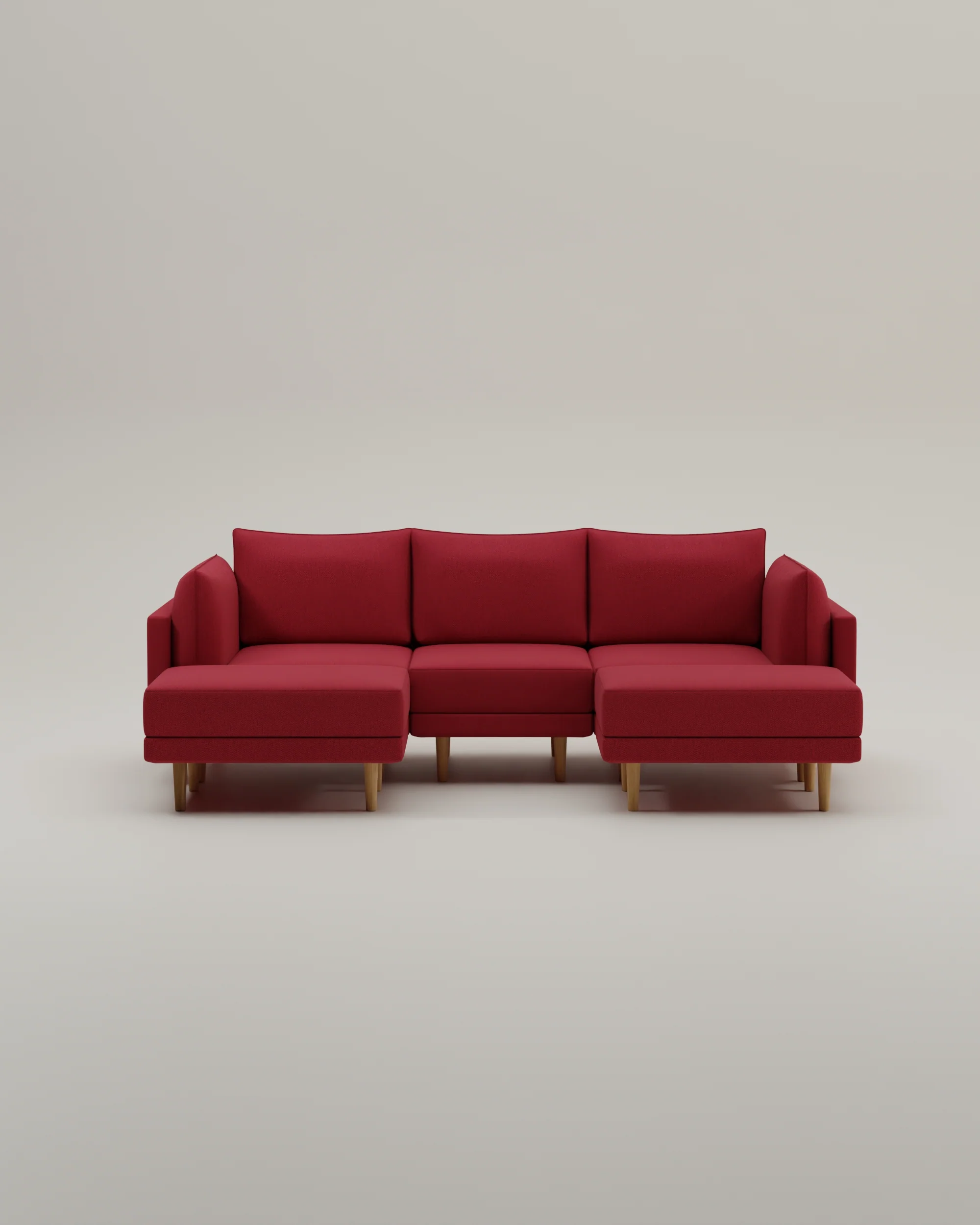 Modulares Sofa Donna U-Form mit Schlaffunktion - Image 117