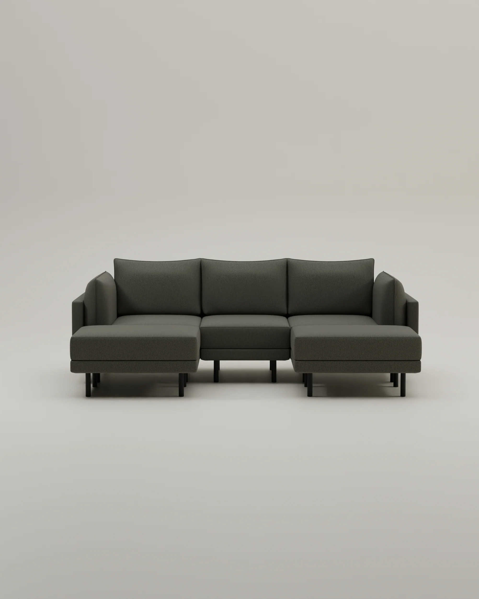 Modulares Sofa Donna U-Form mit Schlaffunktion - Image 120