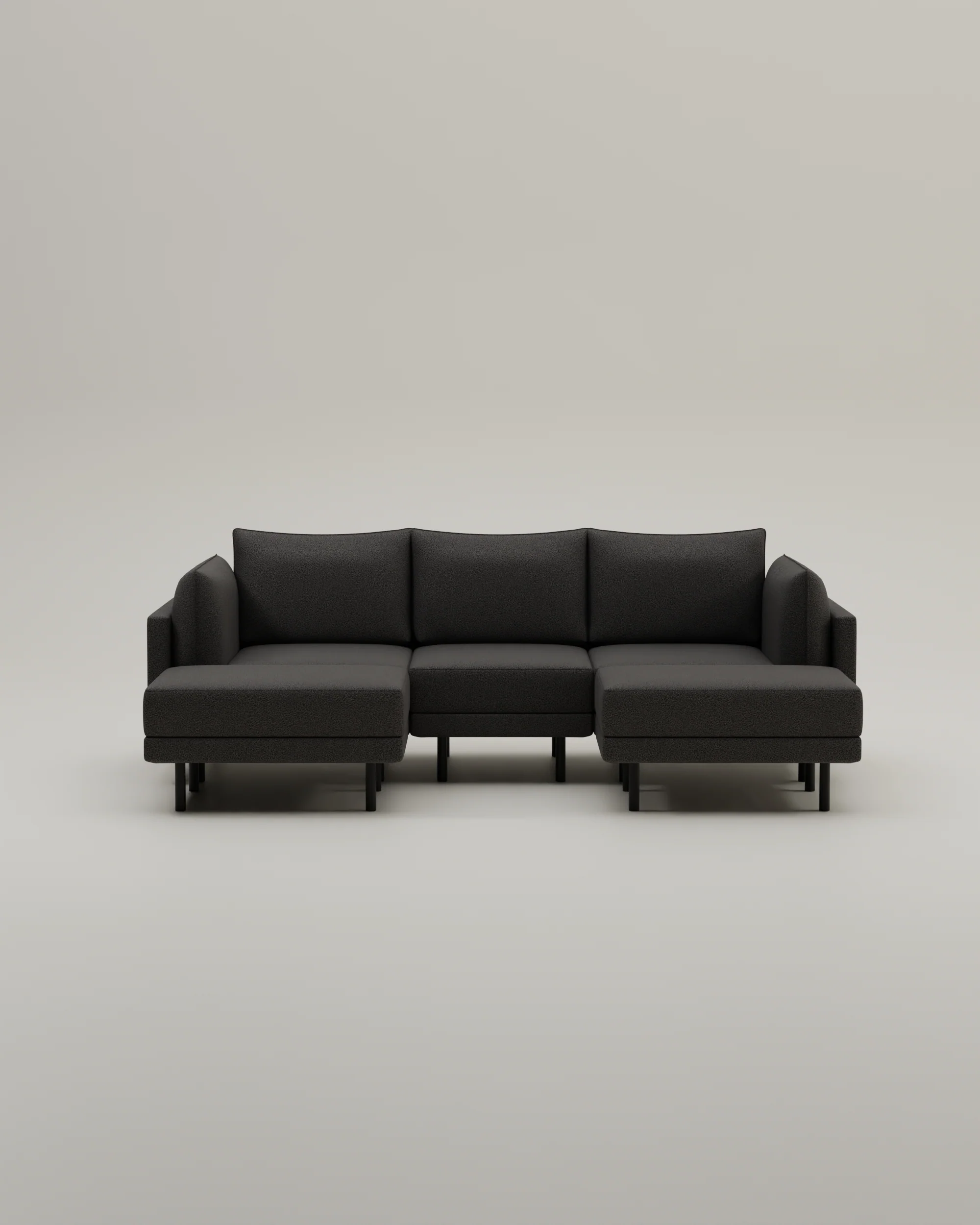 Modulares Sofa Donna U-Form mit Schlaffunktion - Image 122