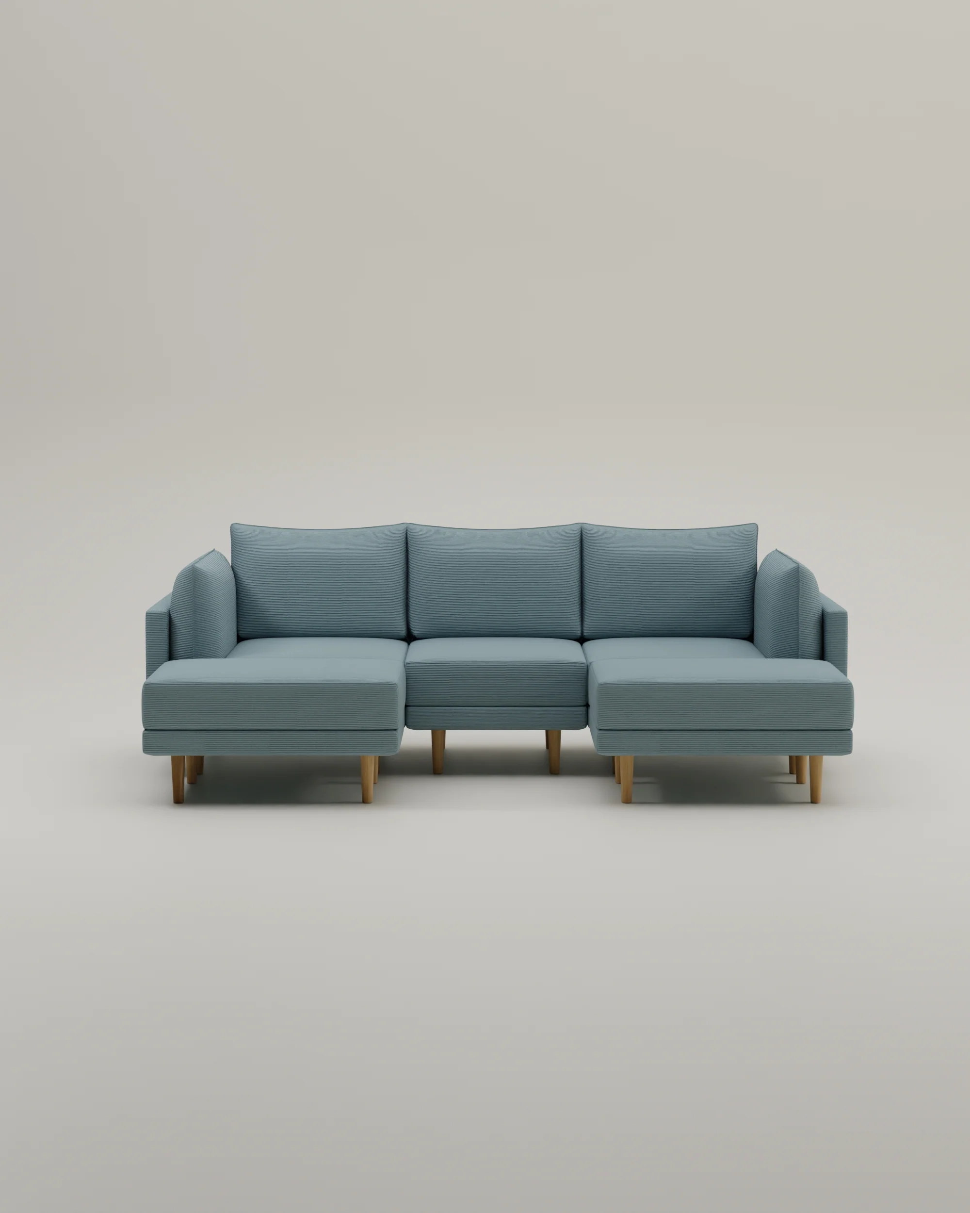 Modulares Sofa Donna U-Form mit Schlaffunktion - Image 17
