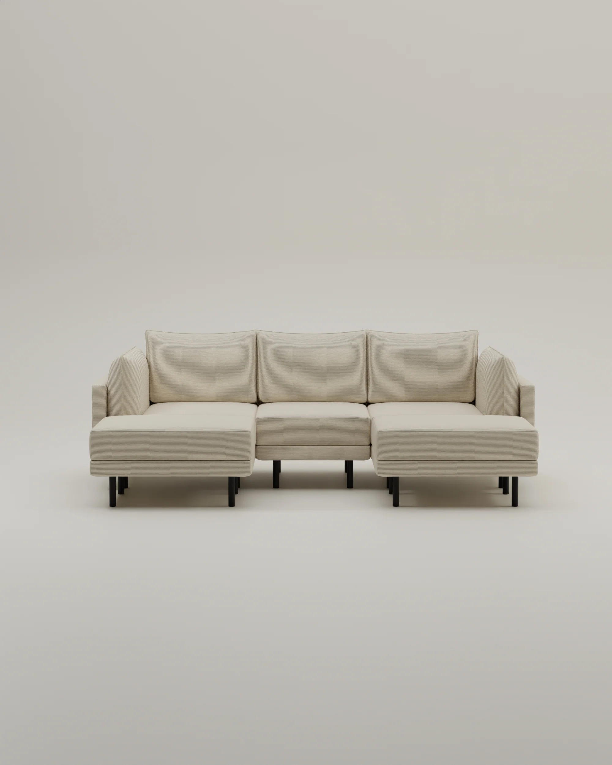 Modulares Sofa Donna U-Form mit Schlaffunktion - Image 26