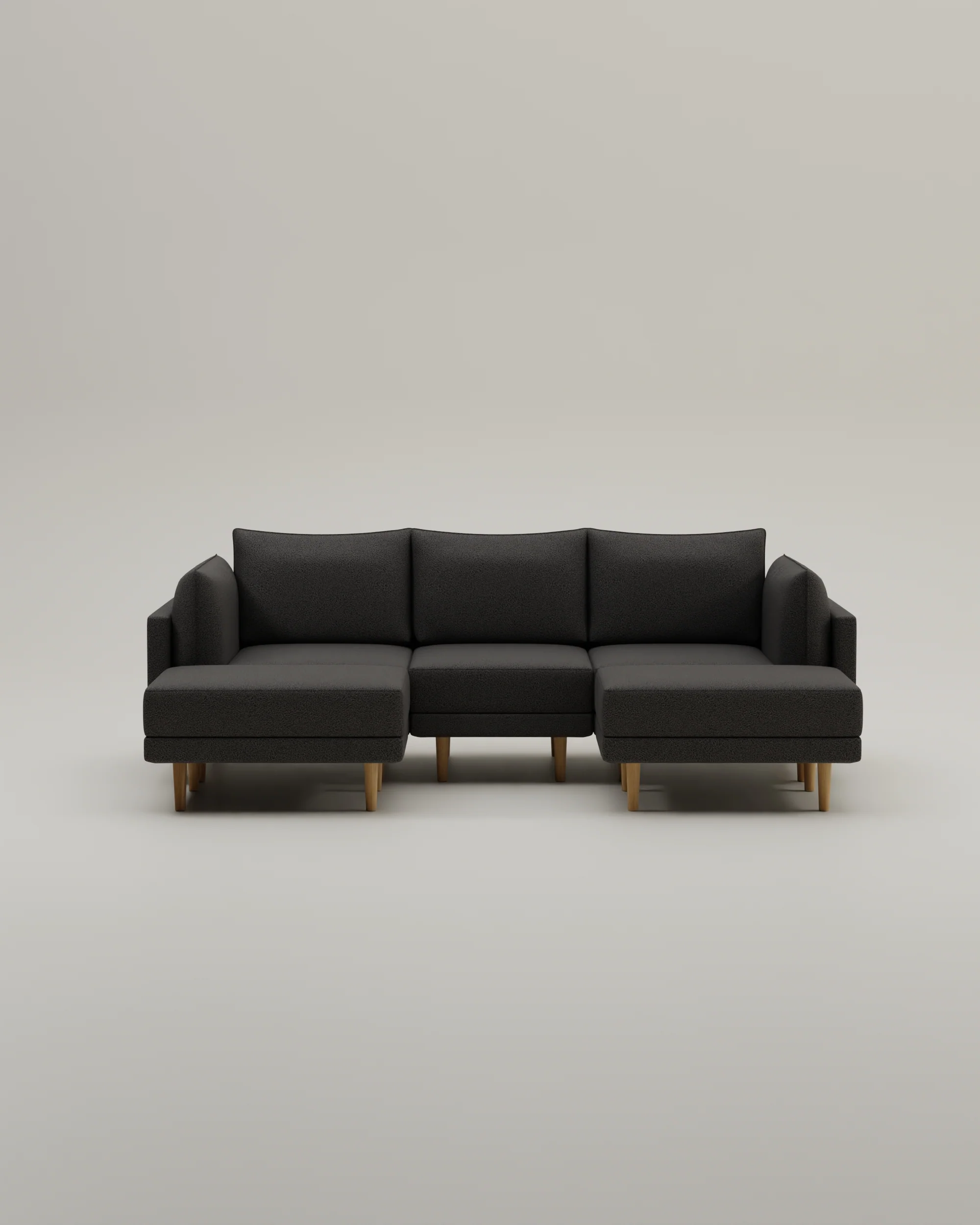 Modulares Sofa Donna U-Form mit Schlaffunktion - Image 54