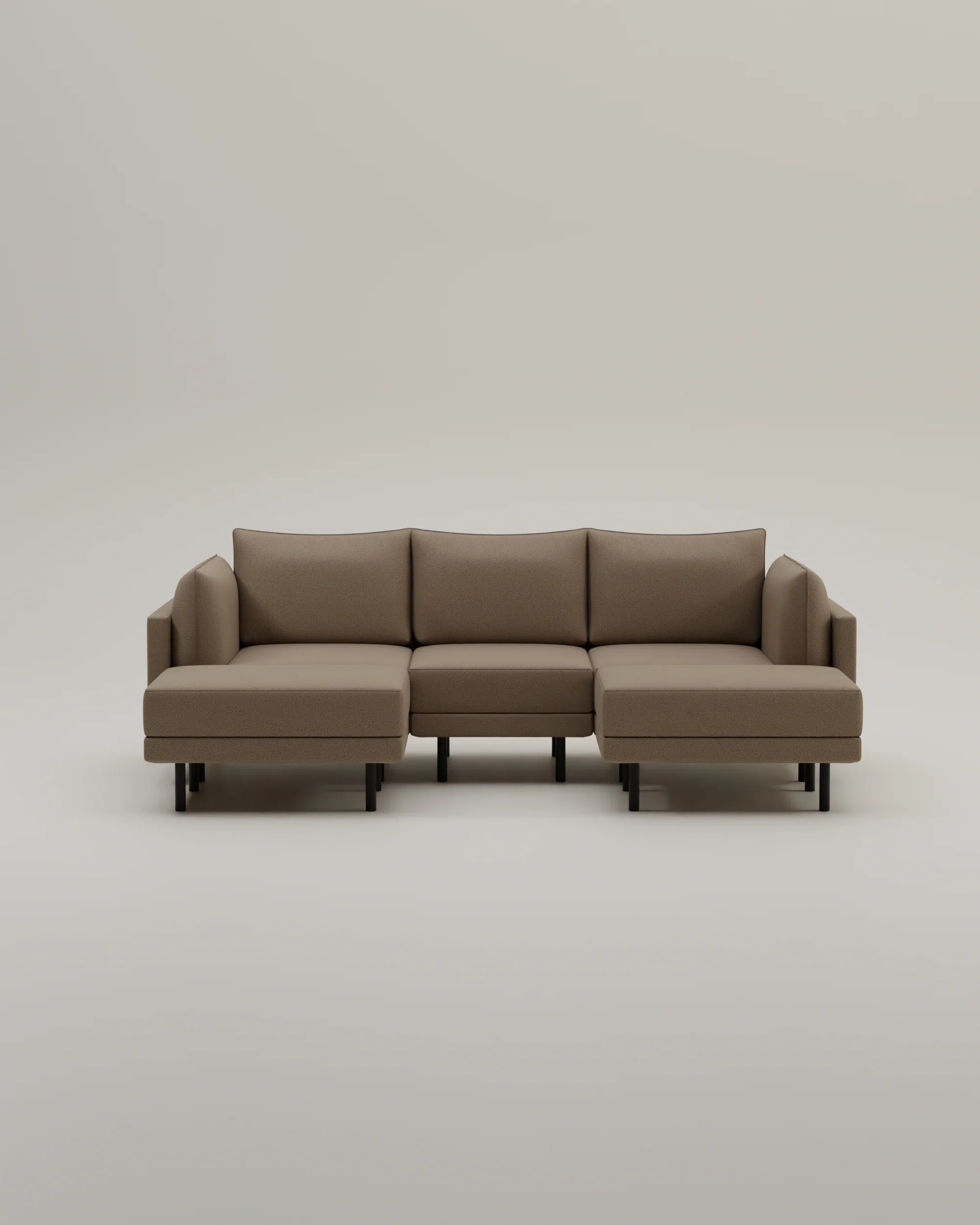 Modulares Sofa Donna U-Form mit Schlaffunktion - Image 55