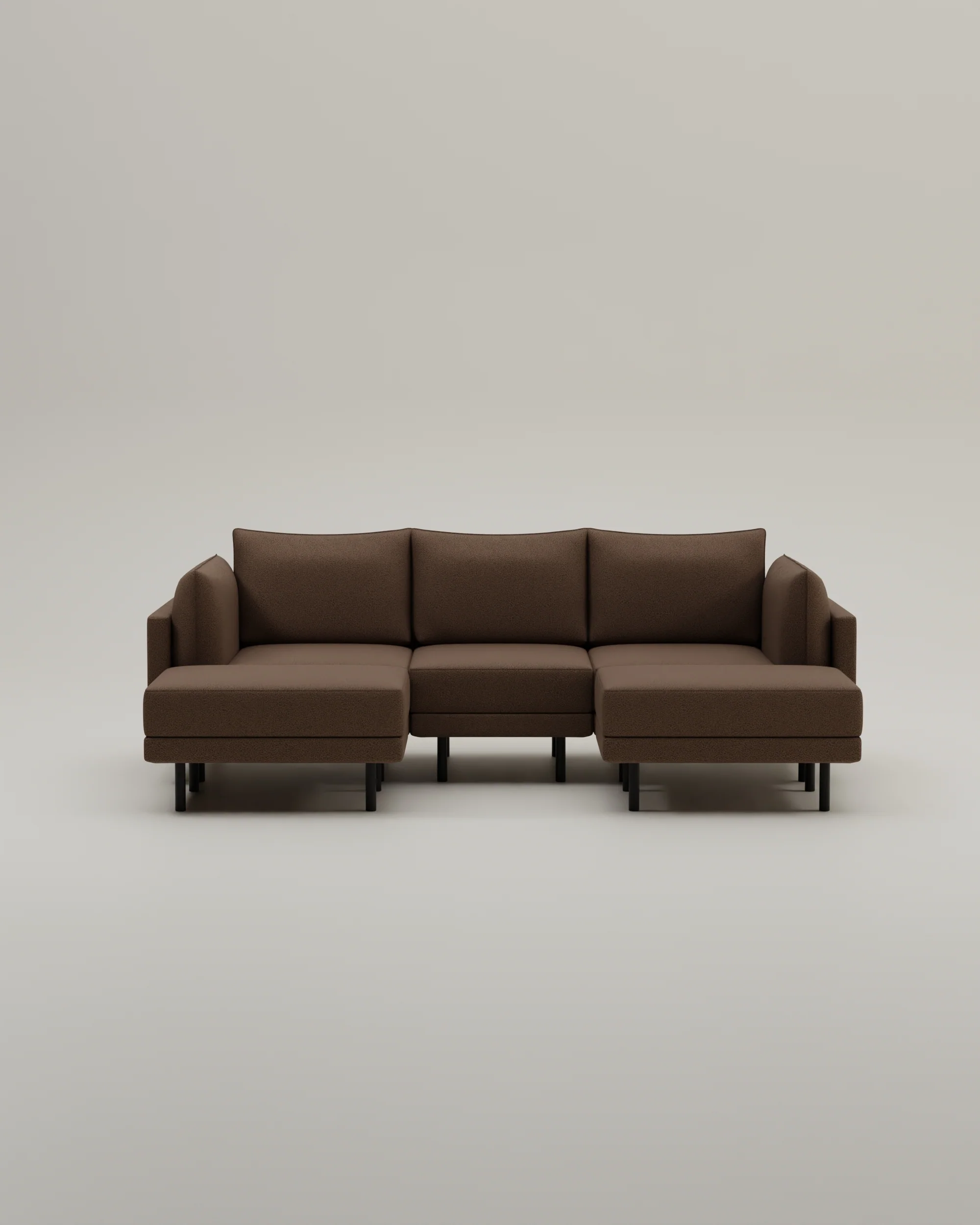 Modulares Sofa Donna U-Form mit Schlaffunktion - Image 65