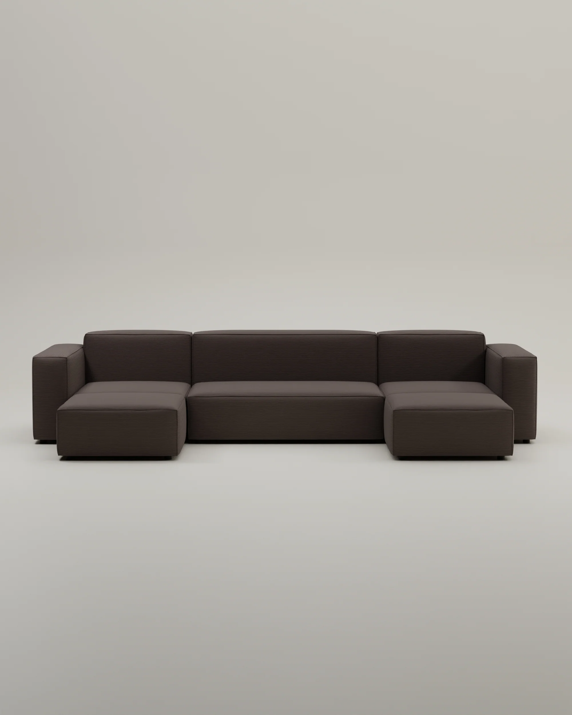 Modulares Sofa Harvey U-Form / Wohnlandschaft mit Schlaffunktion - Image 14