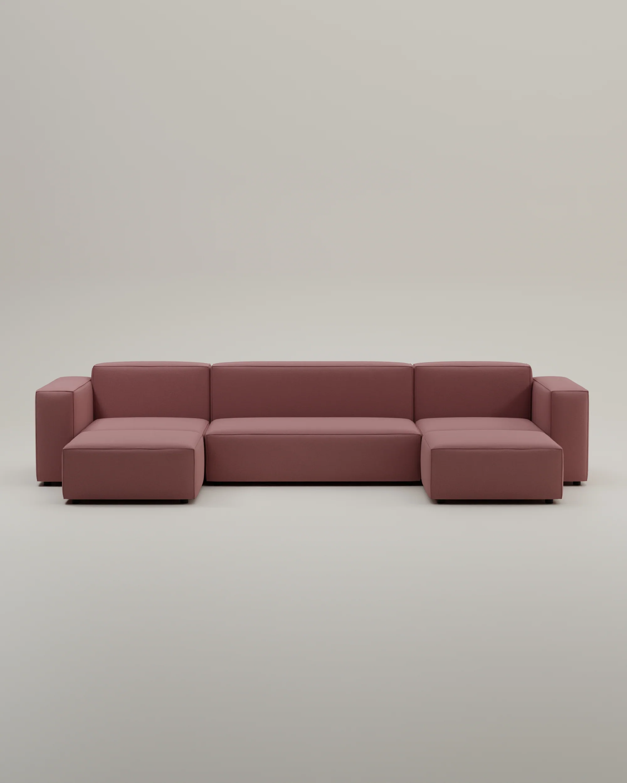 Modulares Sofa Harvey U-Form / Wohnlandschaft mit Schlaffunktion - Image 16