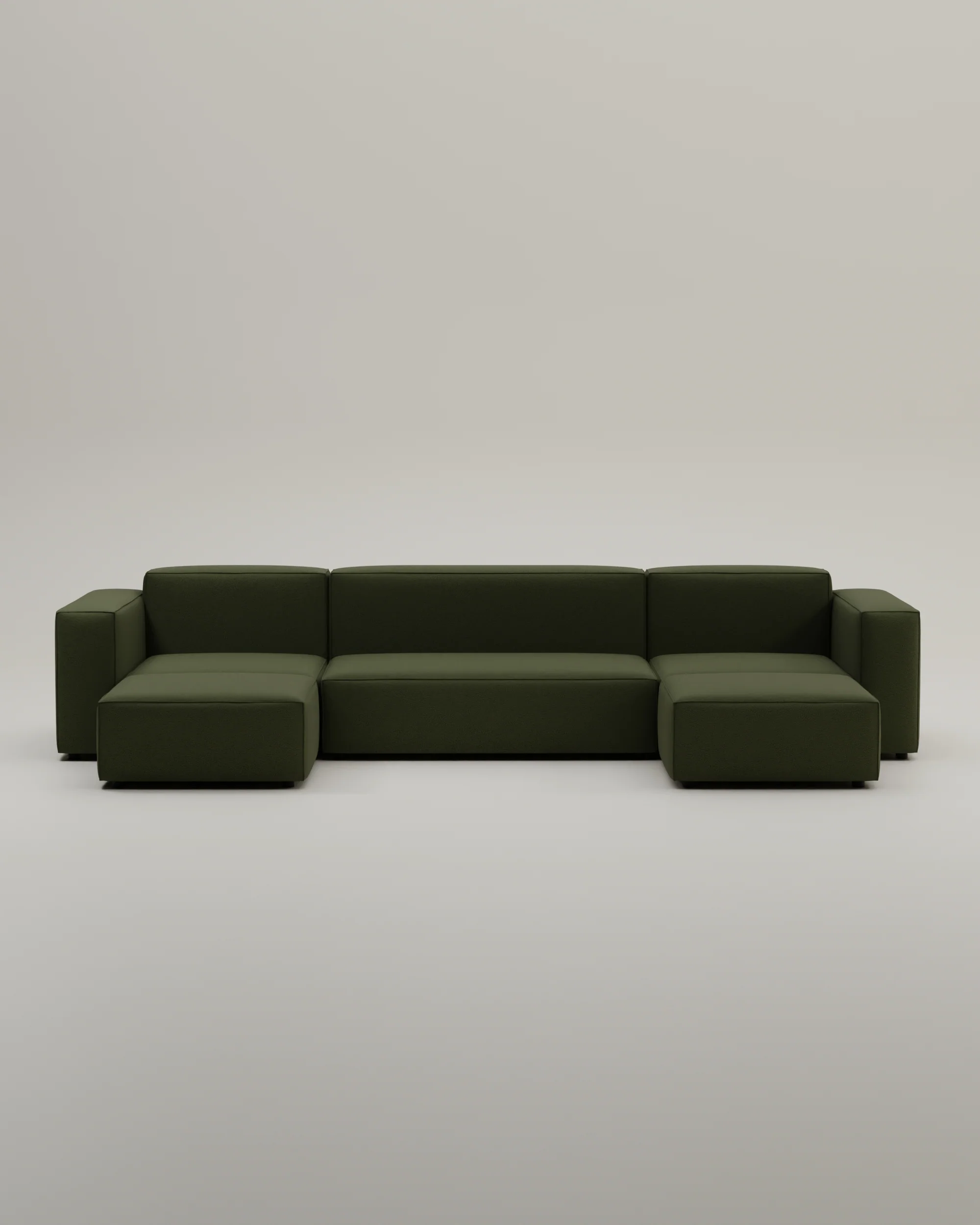Modulares Sofa Harvey U-Form / Wohnlandschaft mit Schlaffunktion - Image 24