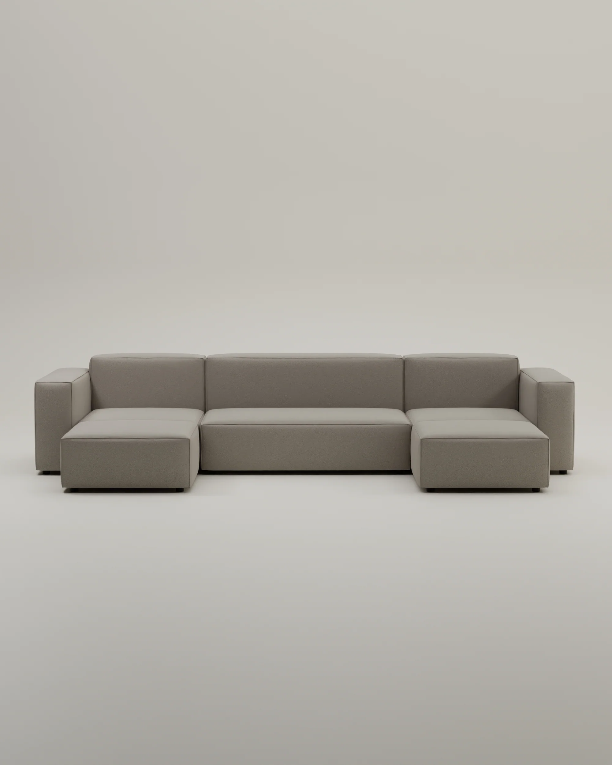 Modulares Sofa Harvey U-Form / Wohnlandschaft mit Schlaffunktion - Image 25