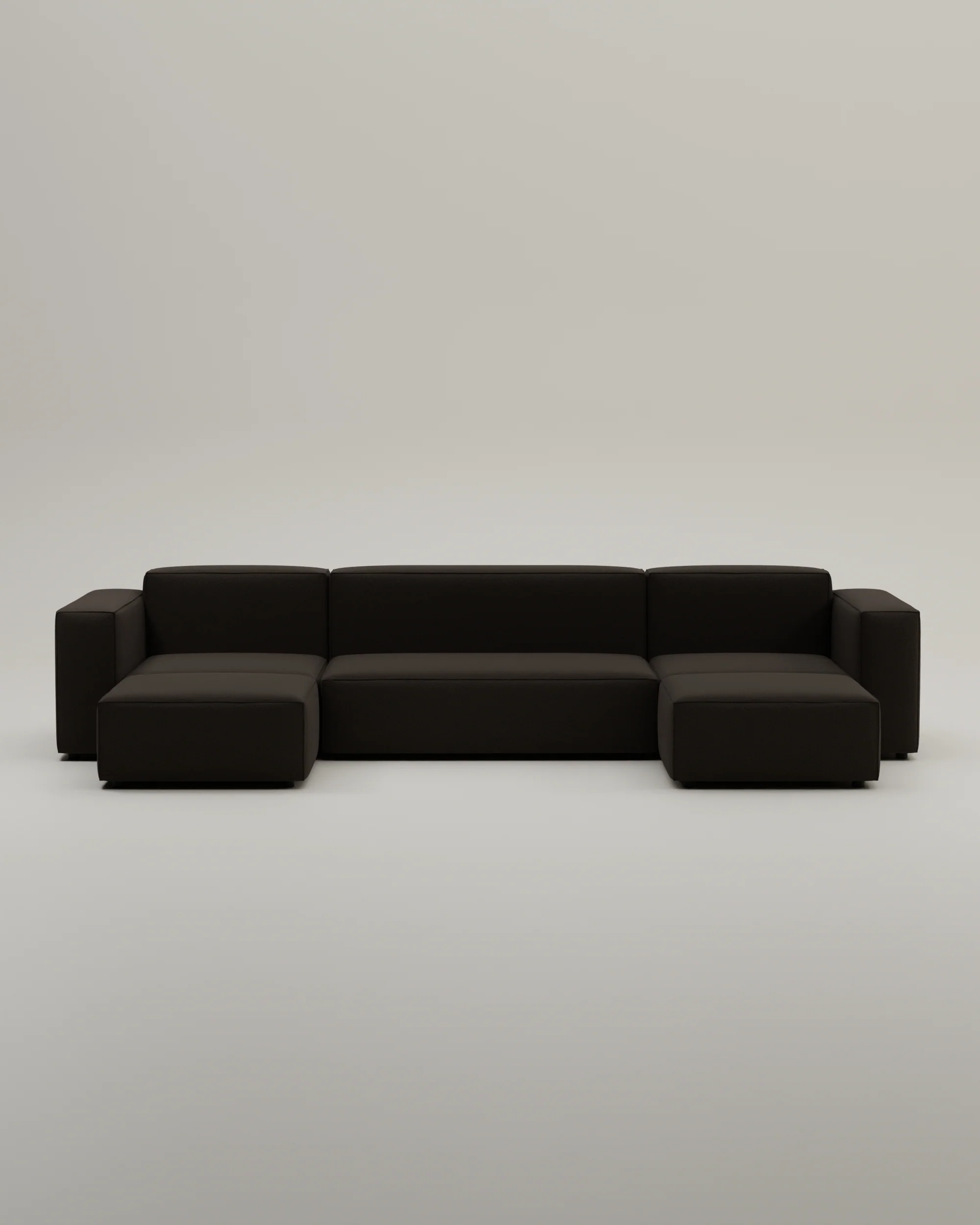 Modulares Sofa Harvey U-Form / Wohnlandschaft mit Schlaffunktion - Image 26