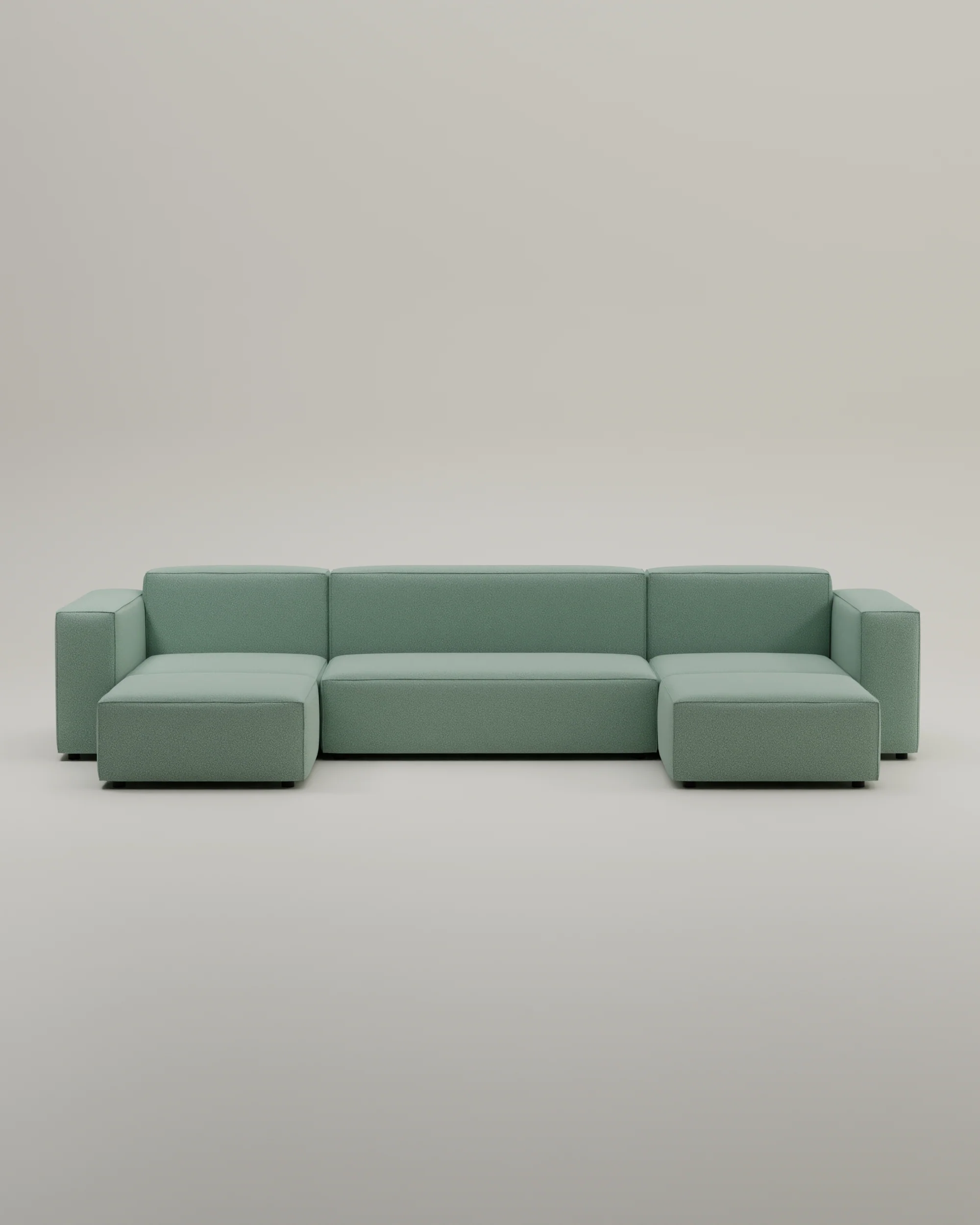 Modulares Sofa Harvey U-Form / Wohnlandschaft mit Schlaffunktion - Image 28