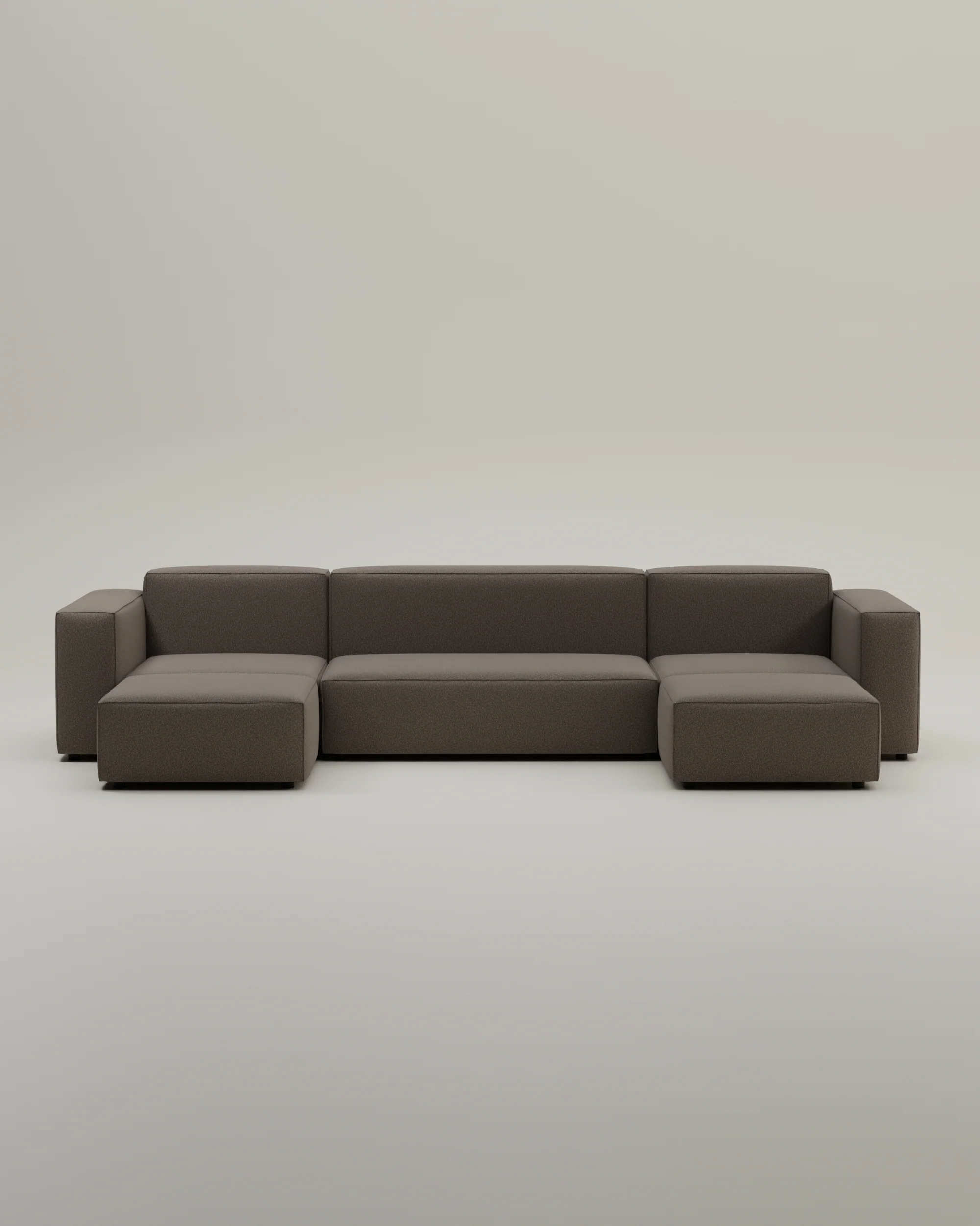 Modulares Sofa Harvey U-Form / Wohnlandschaft mit Schlaffunktion - Image 42