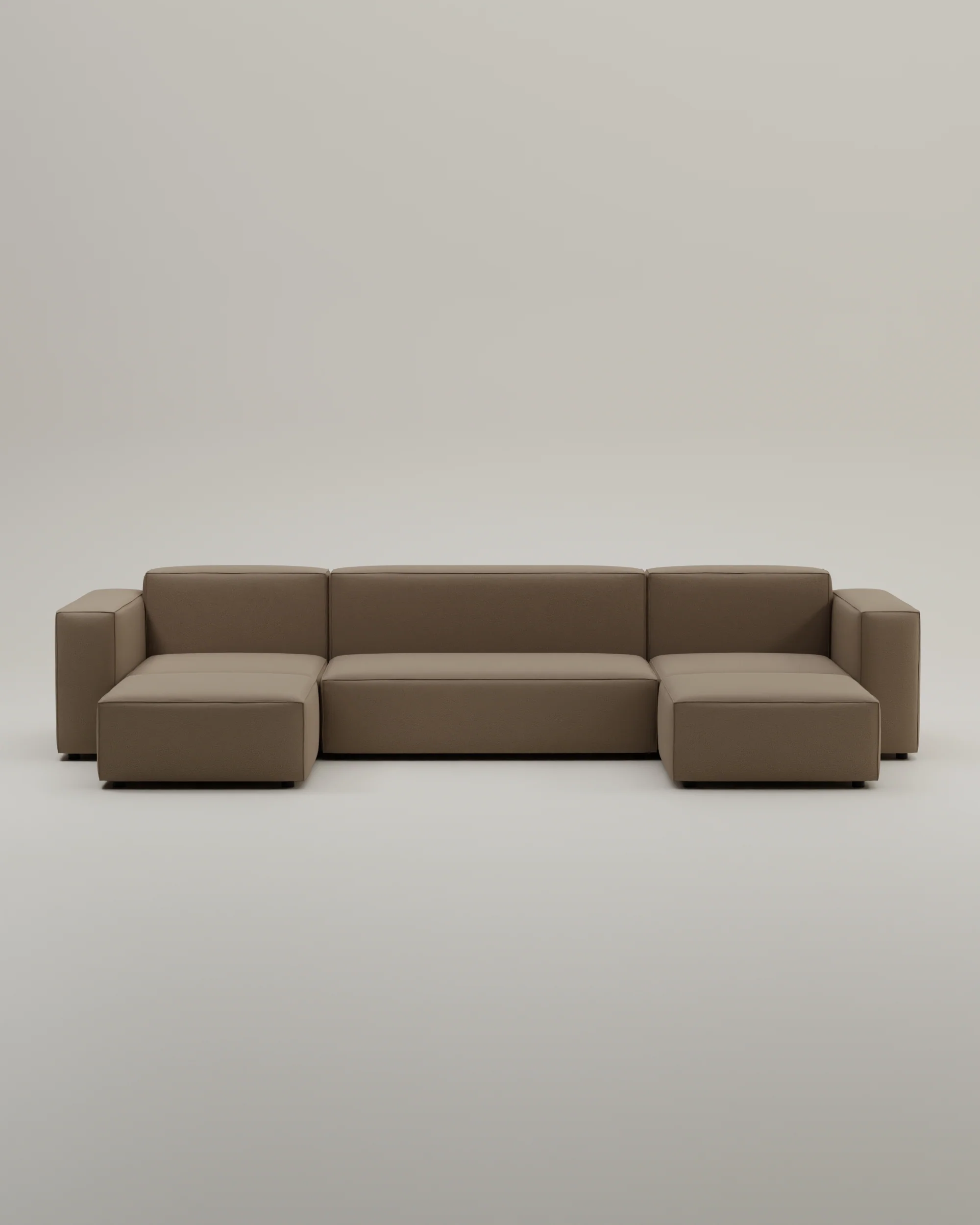 Modulares Sofa Harvey U-Form / Wohnlandschaft mit Schlaffunktion - Image 45
