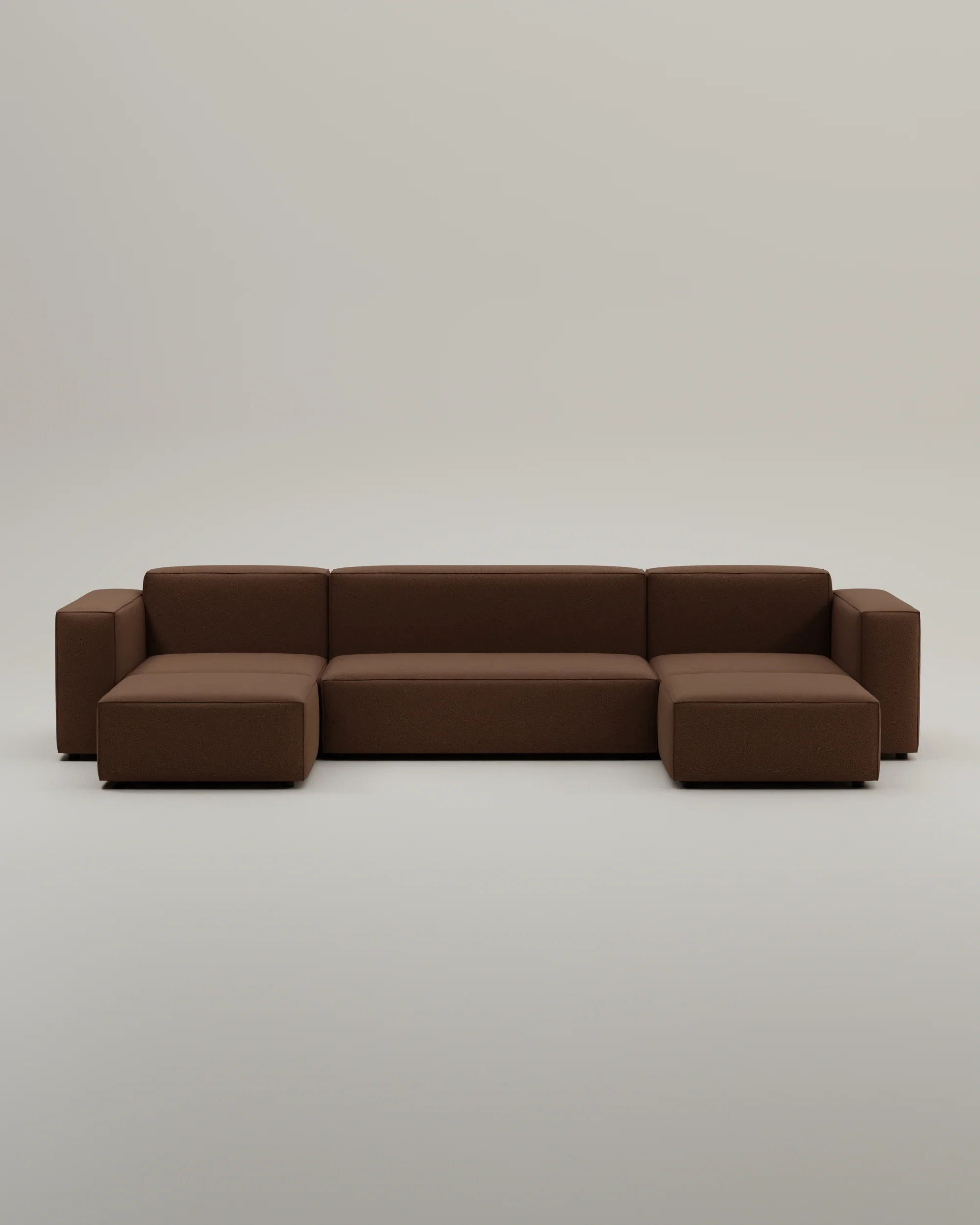 Modulares Sofa Harvey U-Form / Wohnlandschaft mit Schlaffunktion - Image 47
