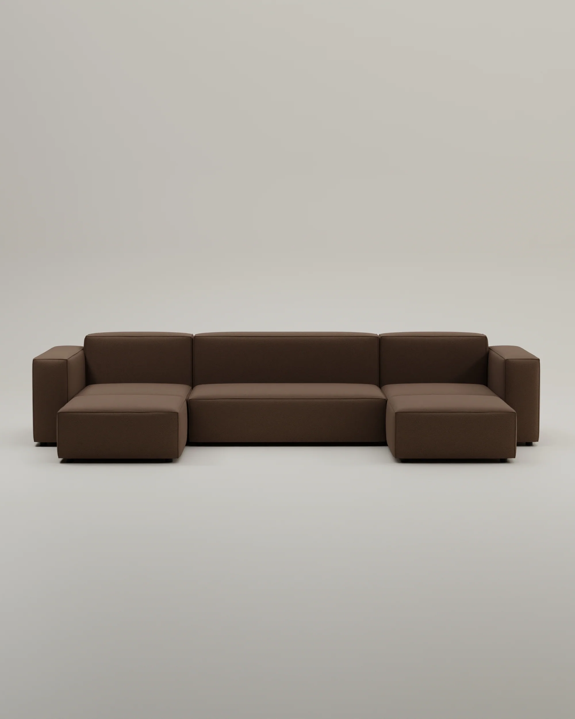 Modulares Sofa Harvey U-Form / Wohnlandschaft mit Schlaffunktion - Image 48