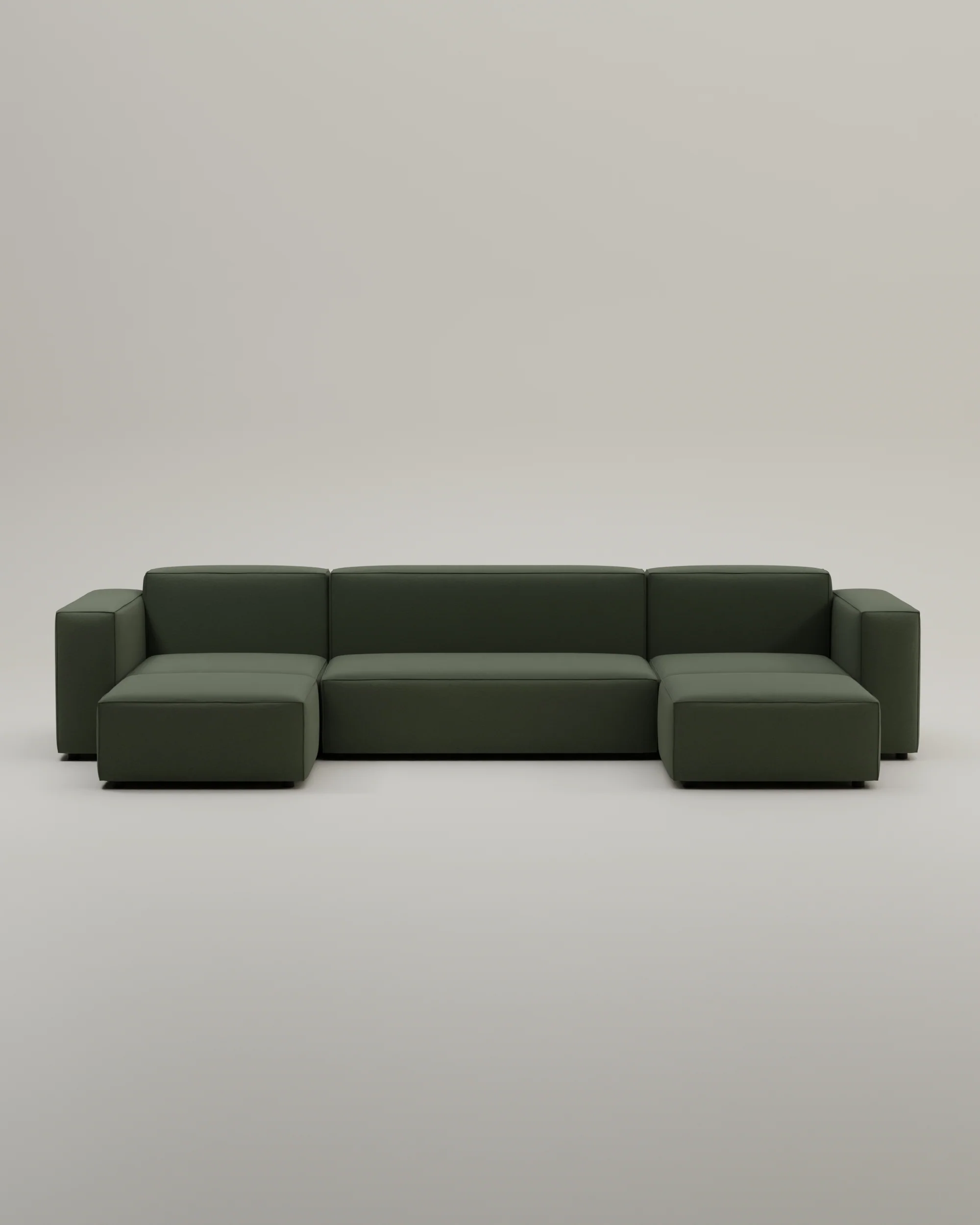 Modulares Sofa Harvey U-Form / Wohnlandschaft mit Schlaffunktion - Image 50