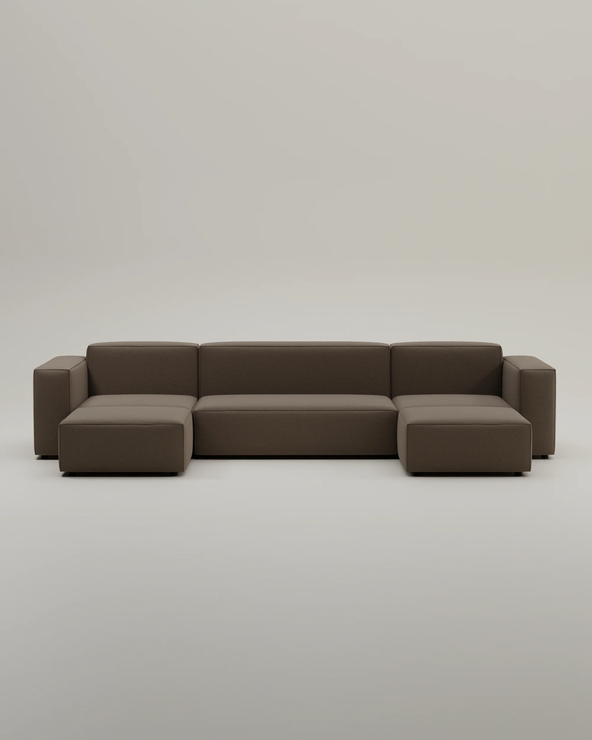 Modulares Sofa Harvey U-Form / Wohnlandschaft mit Schlaffunktion - Image 51
