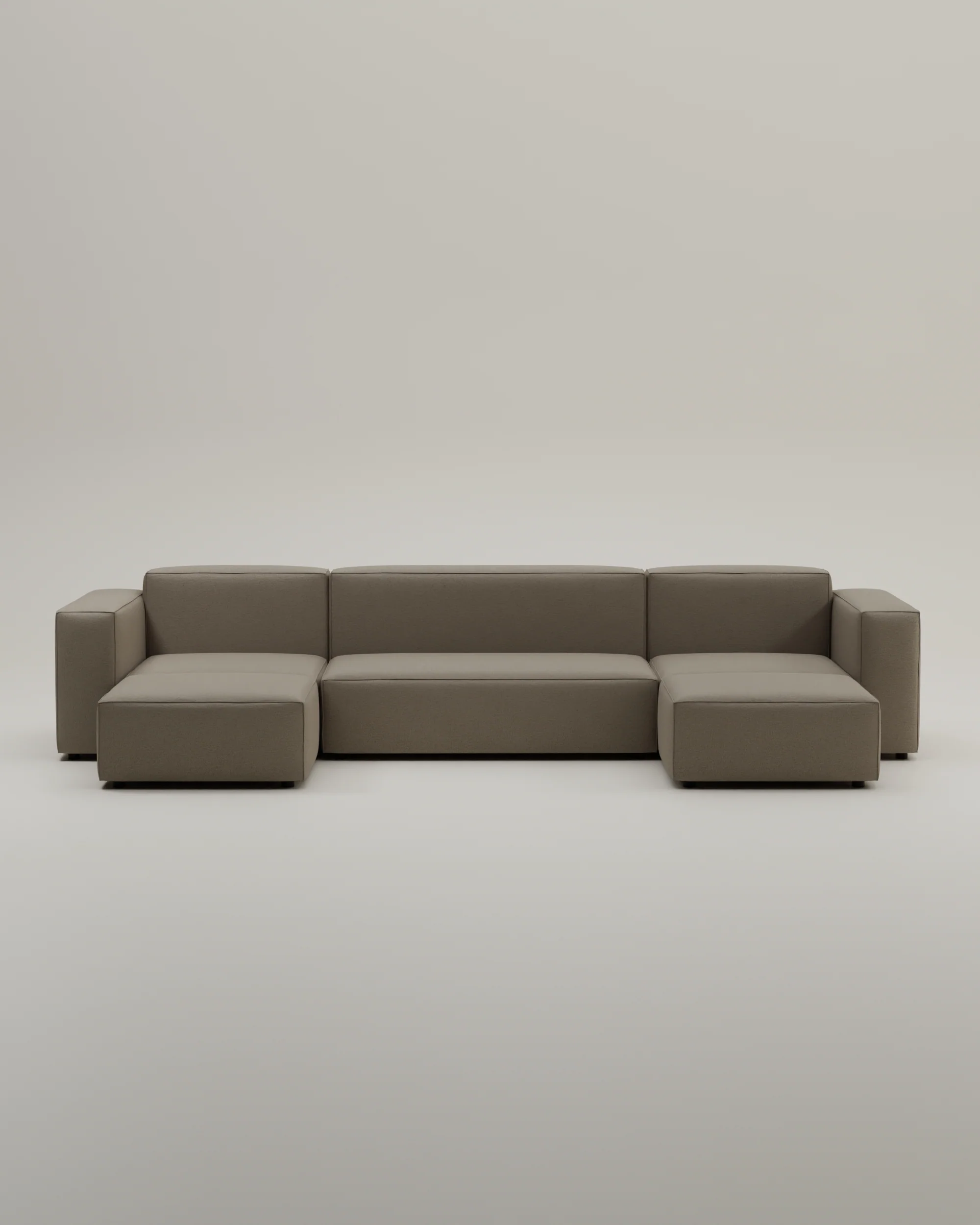 Modulares Sofa Harvey U-Form / Wohnlandschaft mit Schlaffunktion - Image 52