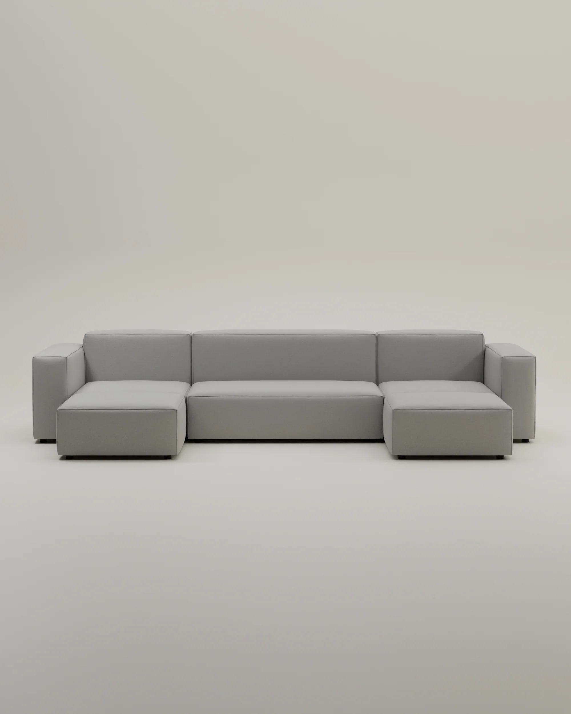 Modulares Sofa Harvey U-Form / Wohnlandschaft mit Schlaffunktion - Image 54
