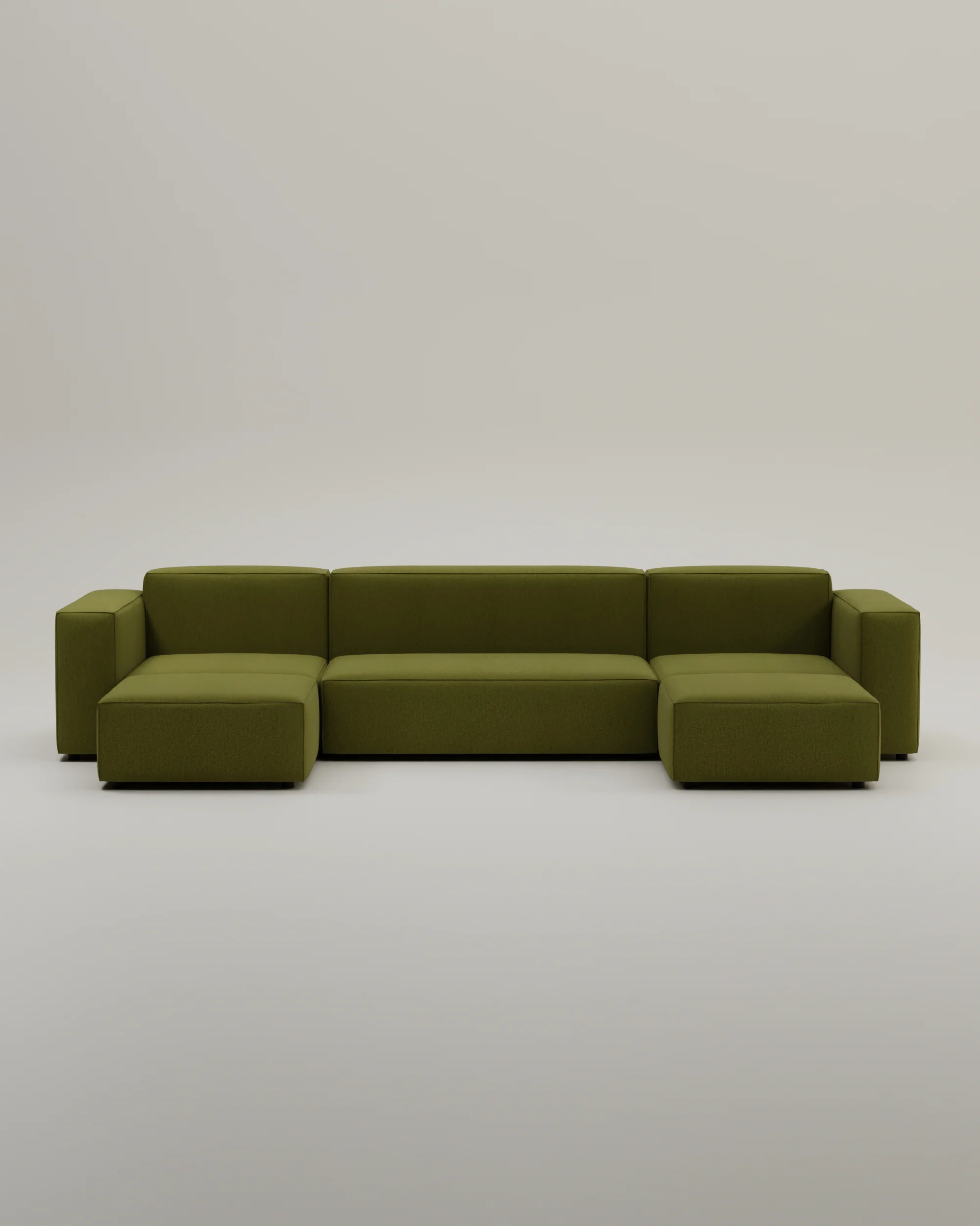 Modulares Sofa Harvey U-Form / Wohnlandschaft mit Schlaffunktion - Image 63
