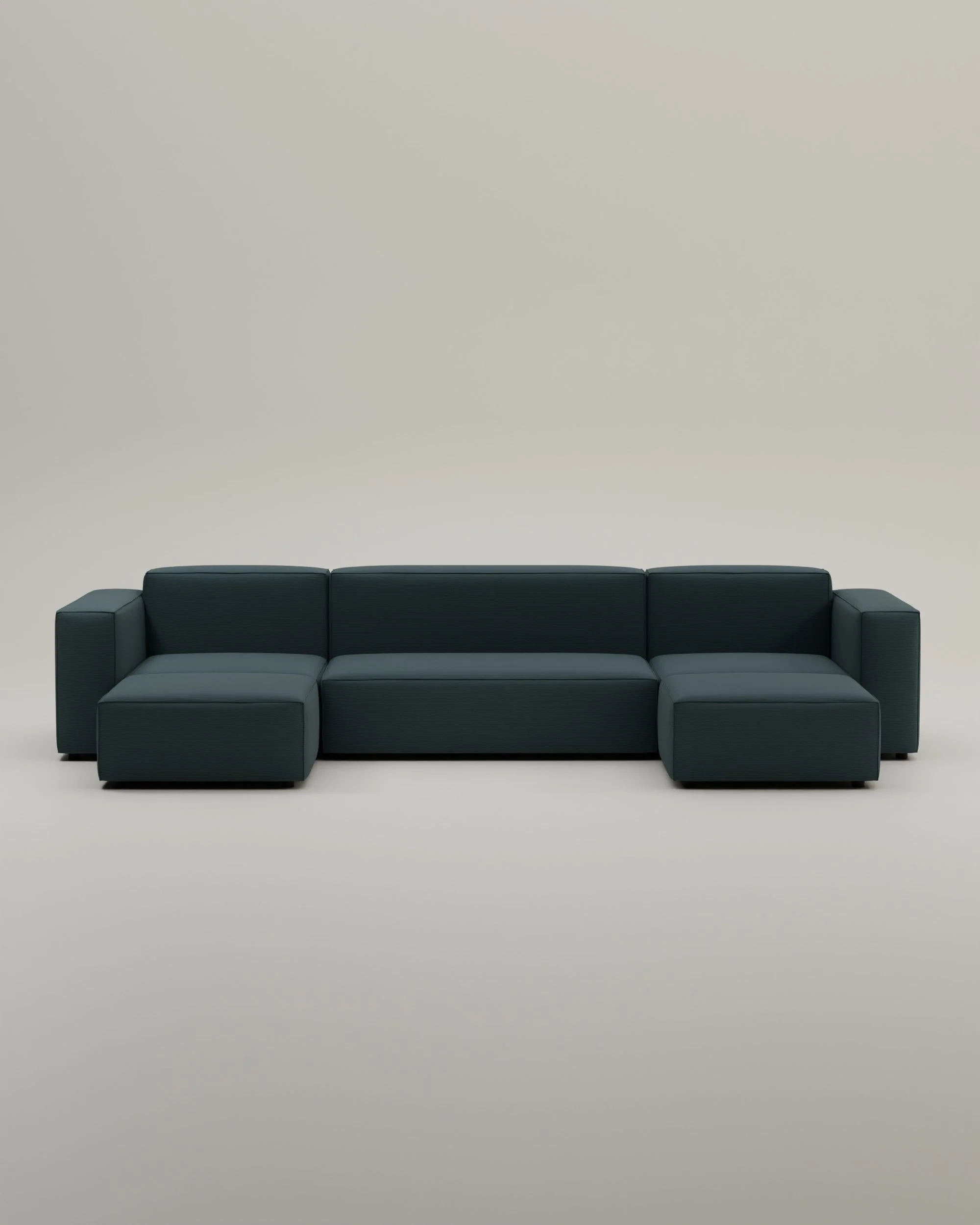 Modulares Sofa Harvey U-Form / Wohnlandschaft mit Schlaffunktion - Image 69