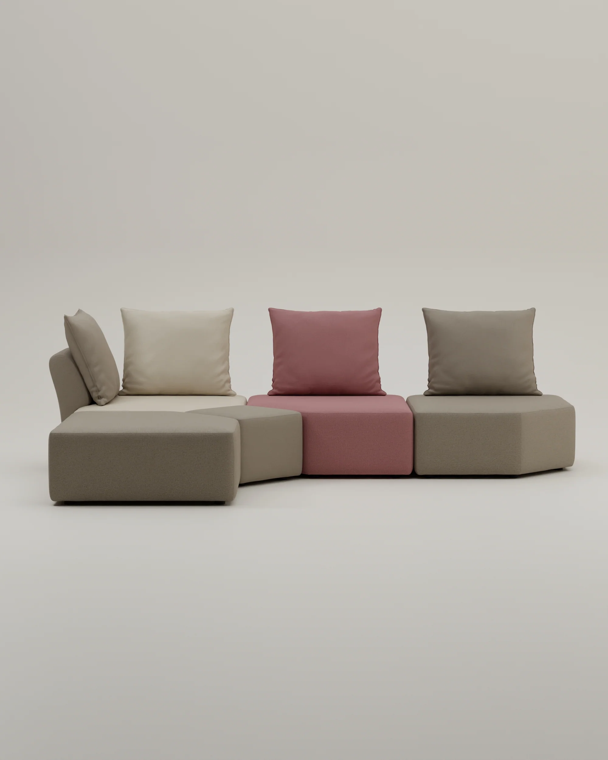 Modulares Sofa Katrina mit Schlaffunktion - Image 24
