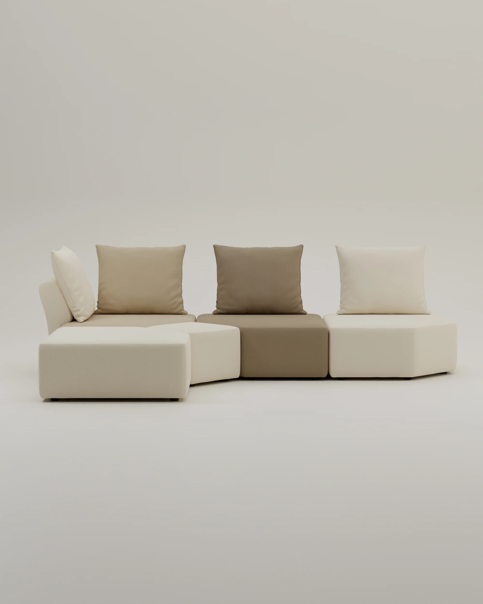 Modulares Sofa Katrina mit Schlaffunktion - Image 40