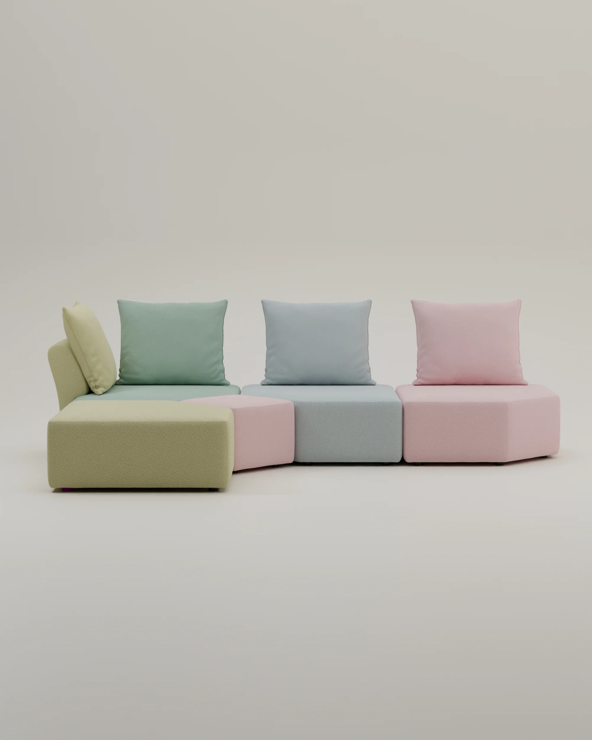 Modulares Sofa Katrina mit Schlaffunktion - Image 41