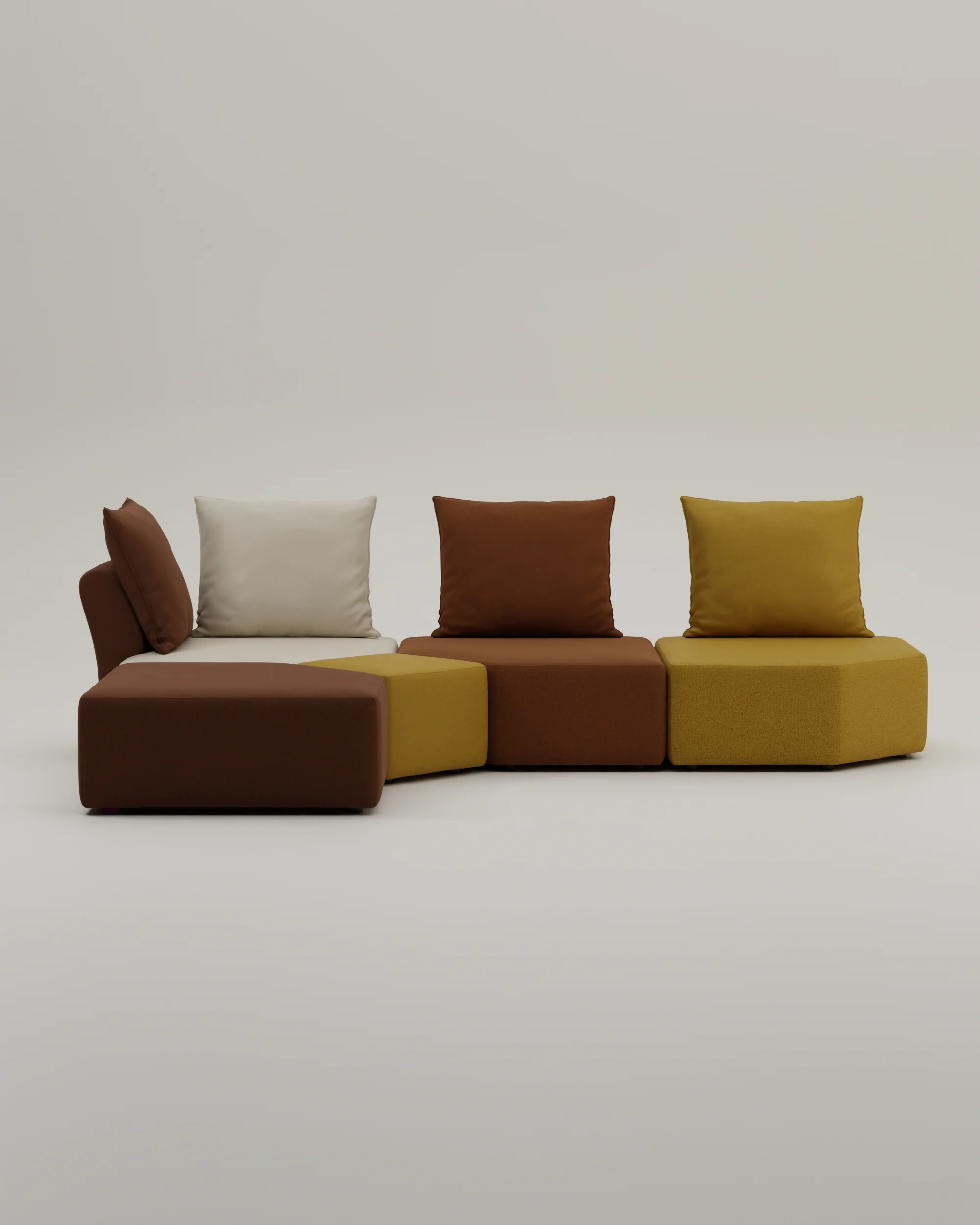 Modulares Sofa Katrina mit Schlaffunktion - Image 43