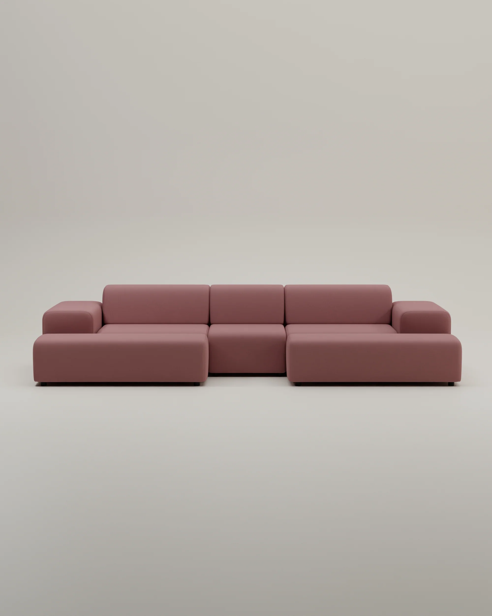 Modulares Sofa Nina U-Form / Wohnlandschaft mit Schlaffunktion - Image 16