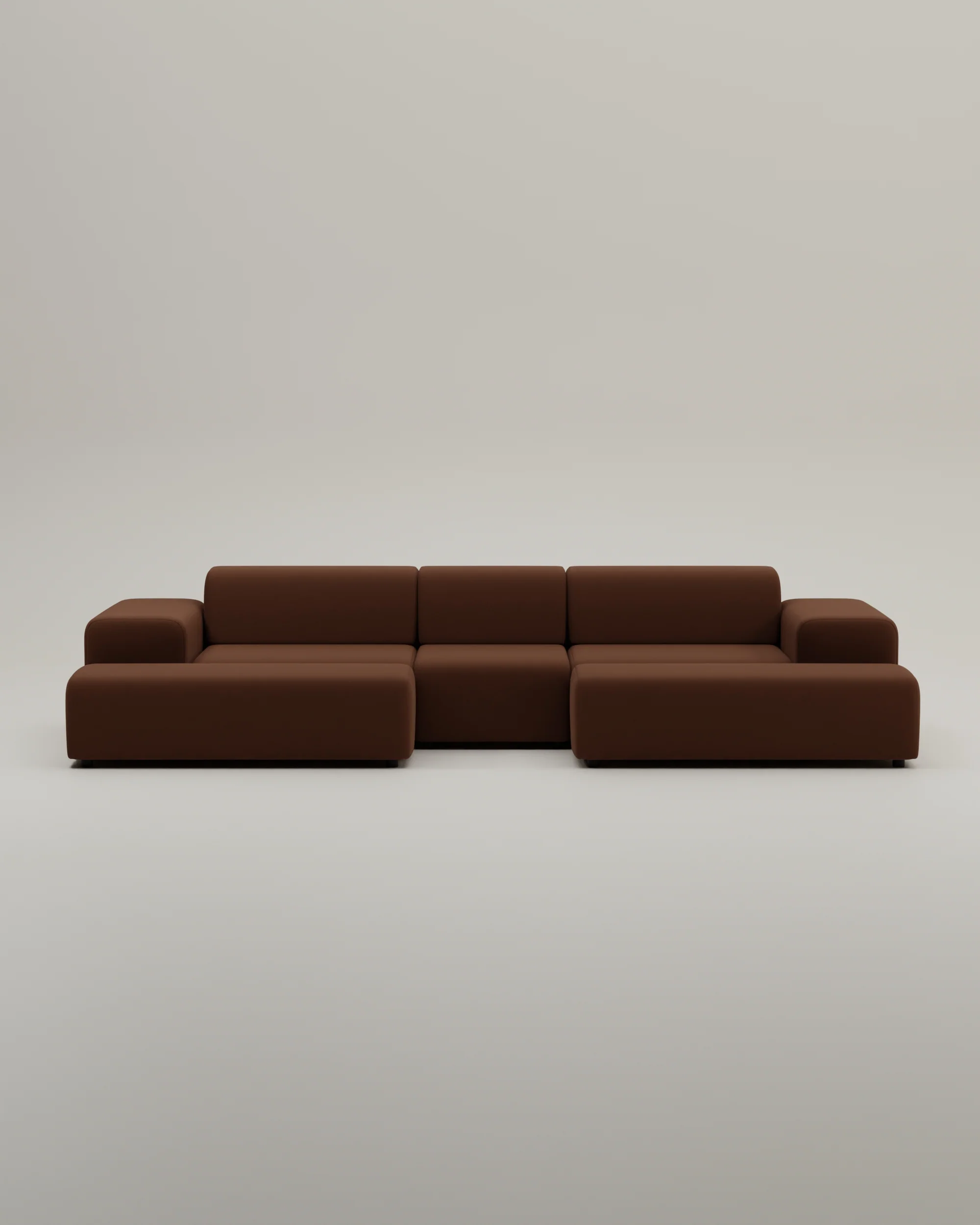 Modulares Sofa Nina U-Form / Wohnlandschaft mit Schlaffunktion - Image 19