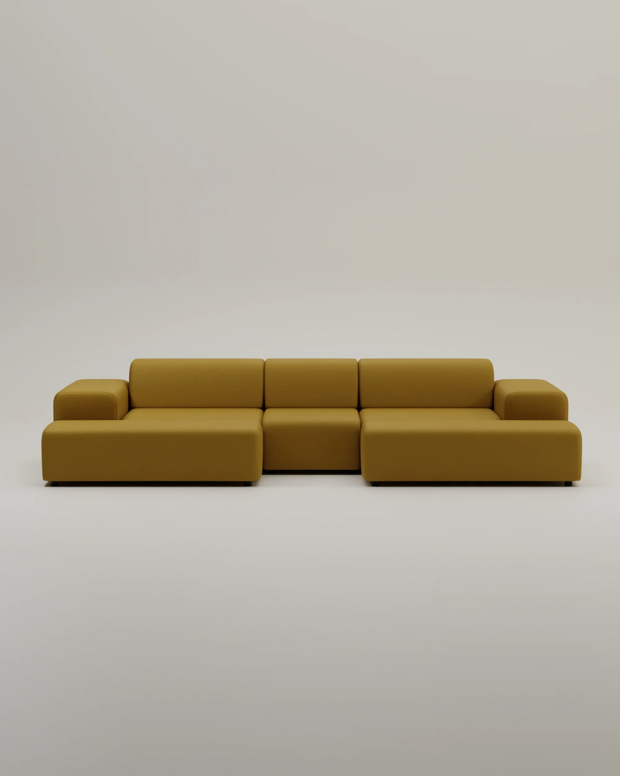 Modulares Sofa Nina U-Form / Wohnlandschaft mit Schlaffunktion - Image 20