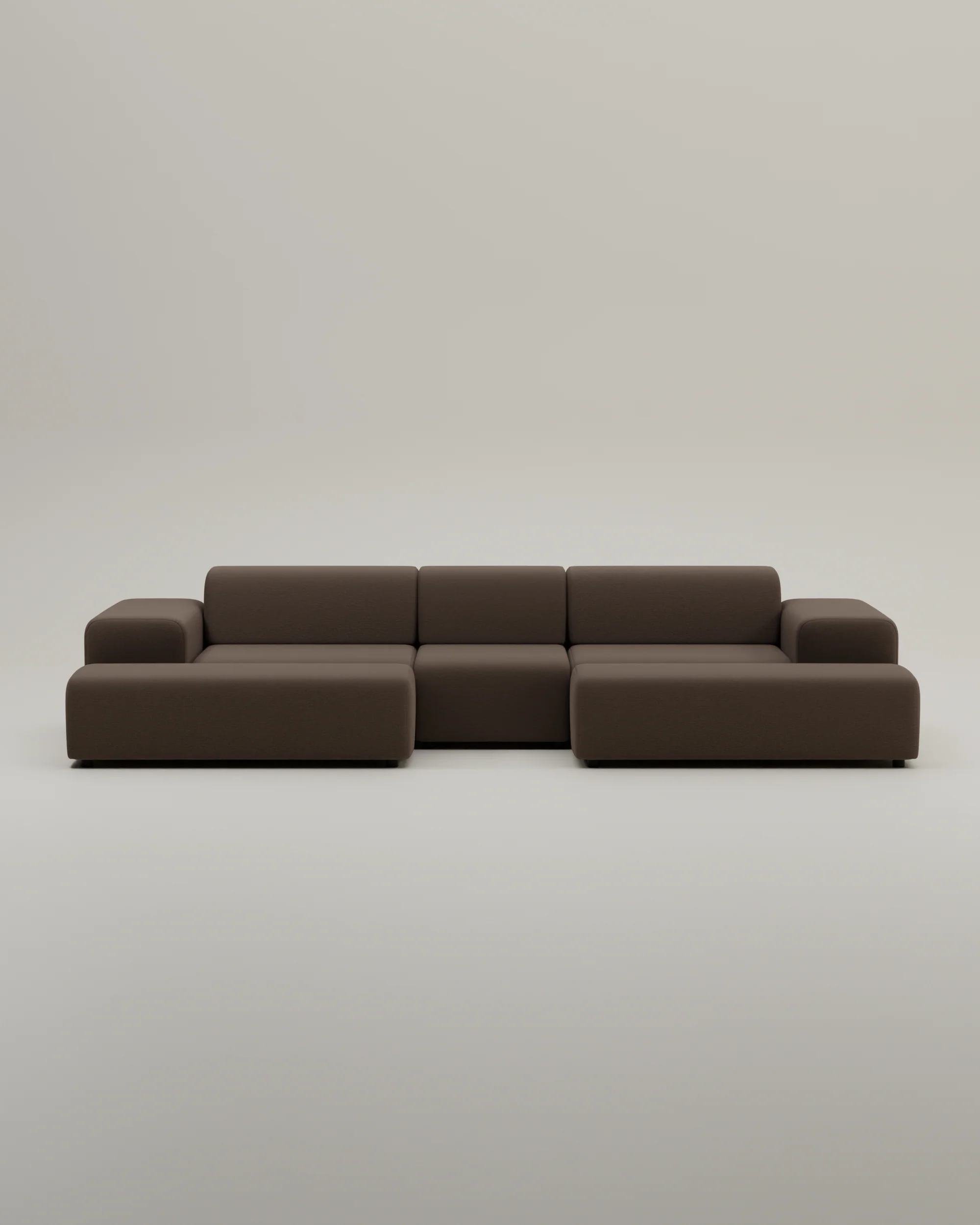 Modulares Sofa Nina U-Form / Wohnlandschaft mit Schlaffunktion - Image 22