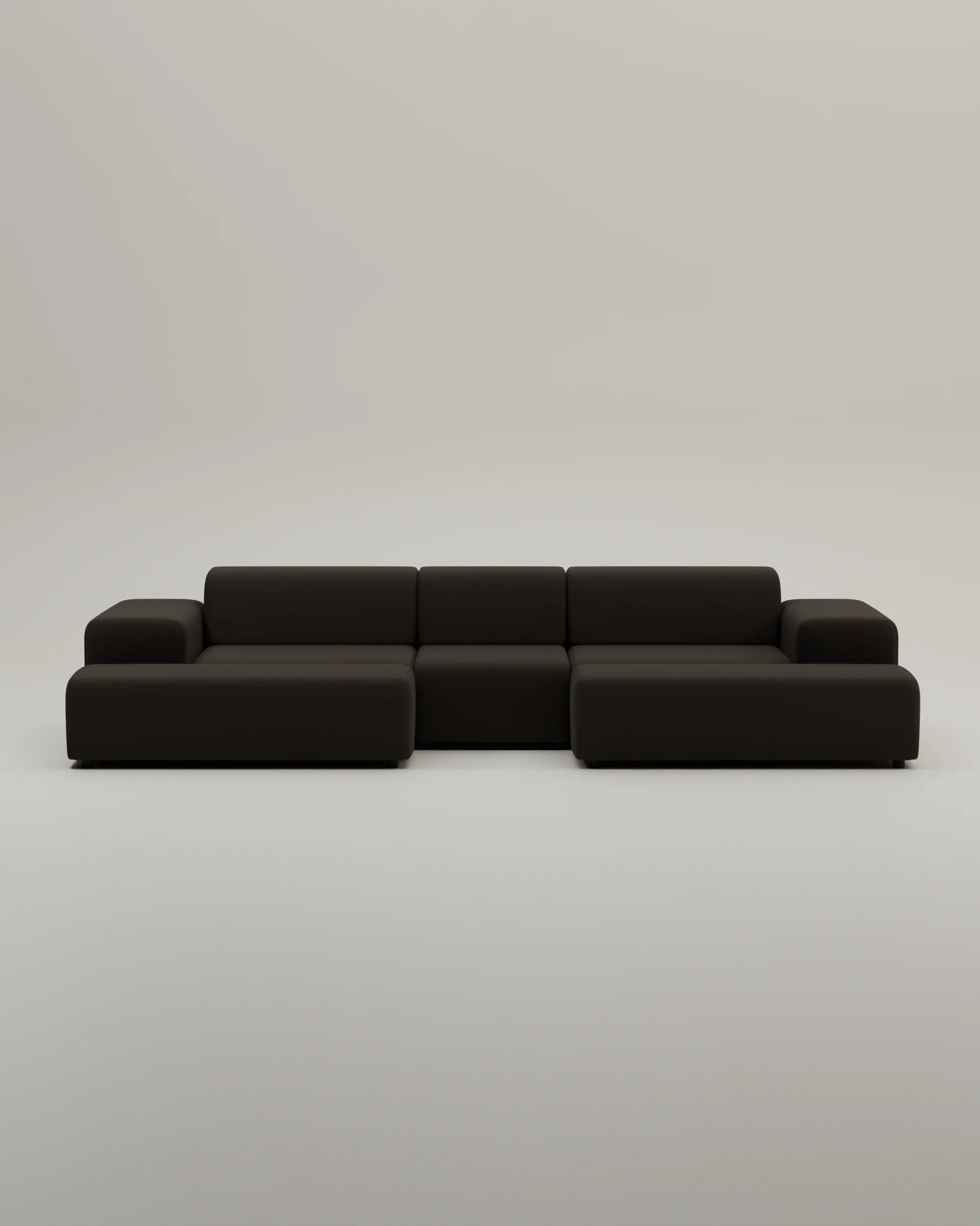 Modulares Sofa Nina U-Form / Wohnlandschaft mit Schlaffunktion - Image 27