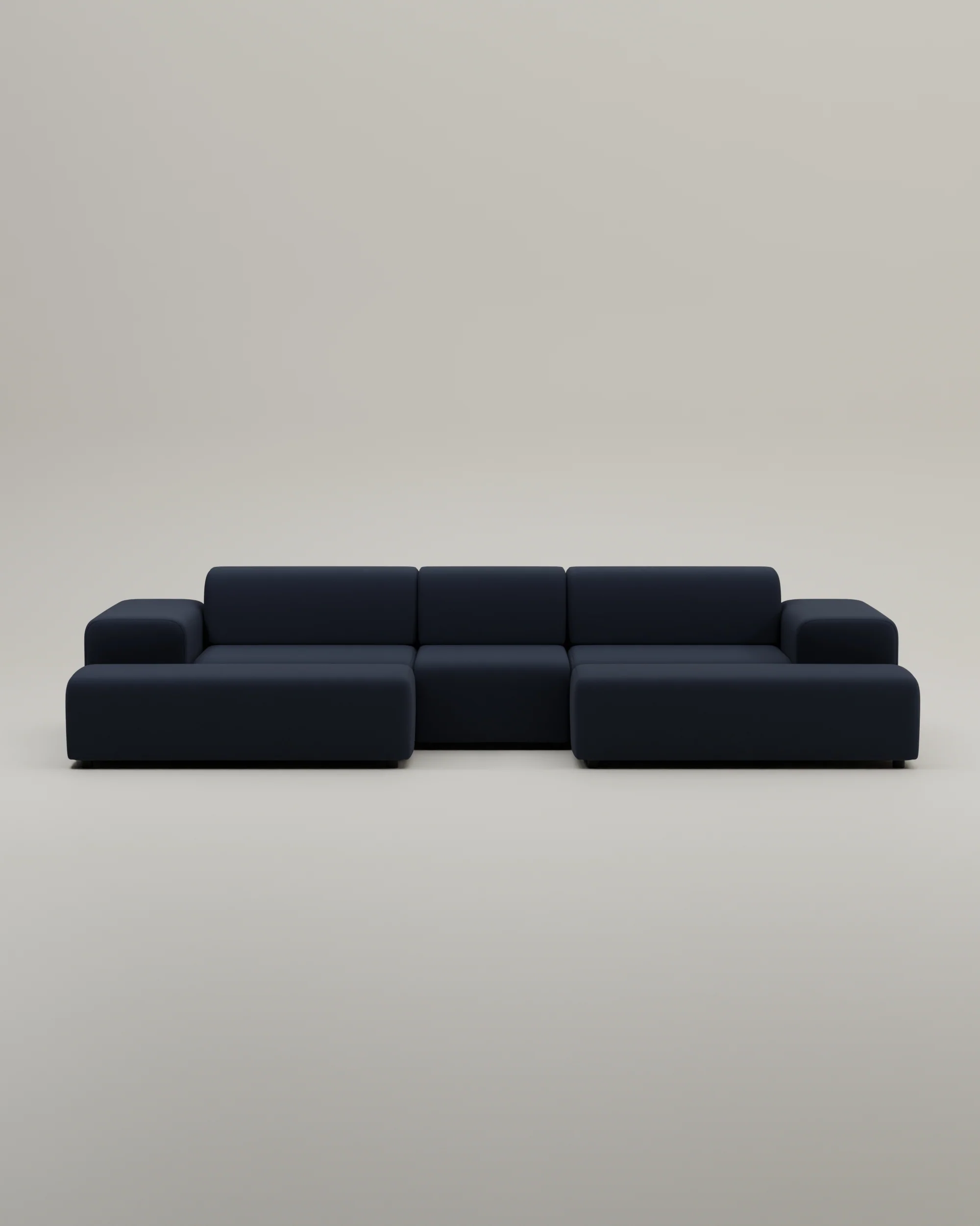 Modulares Sofa Nina U-Form / Wohnlandschaft mit Schlaffunktion - Image 28