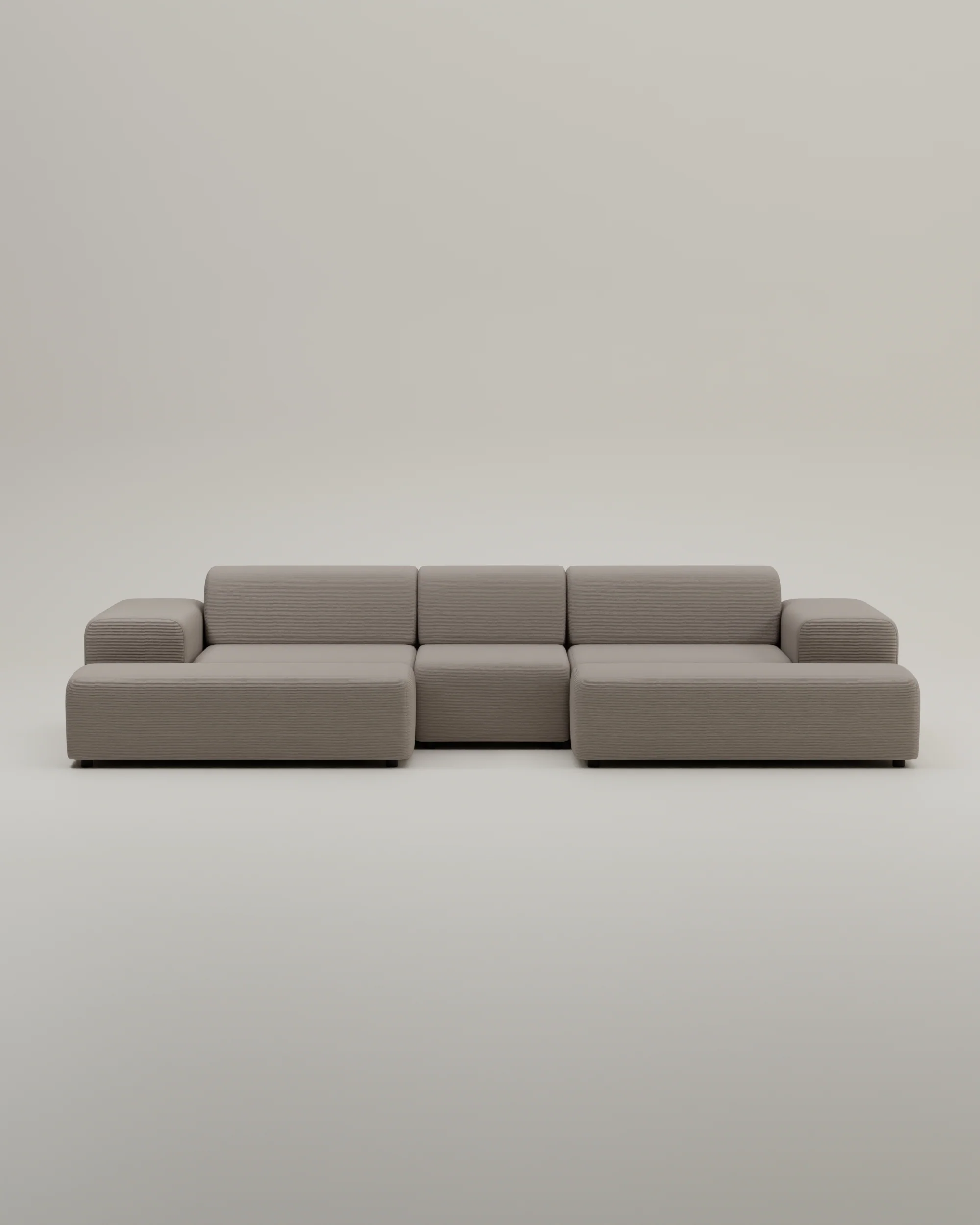 Modulares Sofa Nina U-Form / Wohnlandschaft mit Schlaffunktion - Image 39