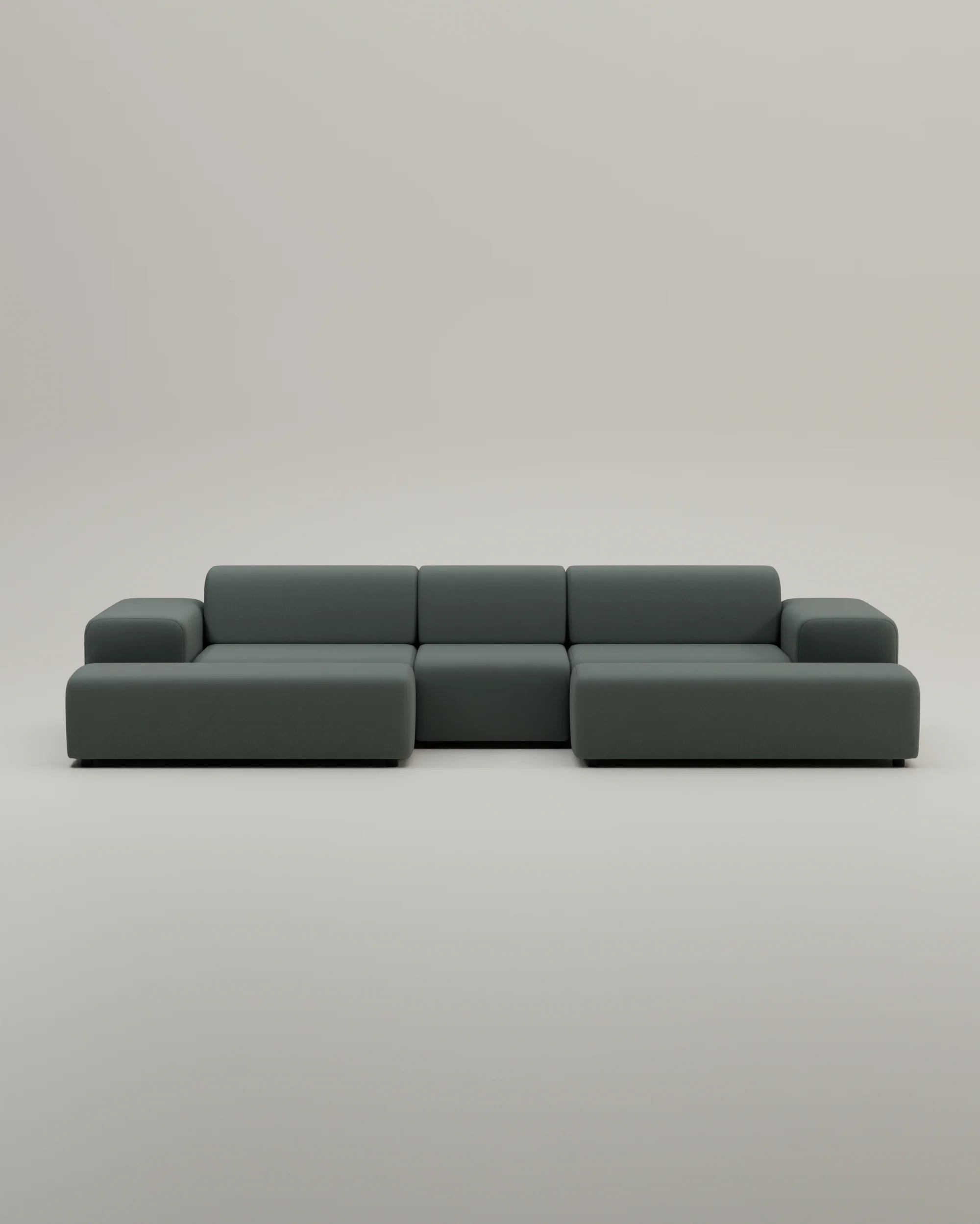 Modulares Sofa Nina U-Form / Wohnlandschaft mit Schlaffunktion - Image 50