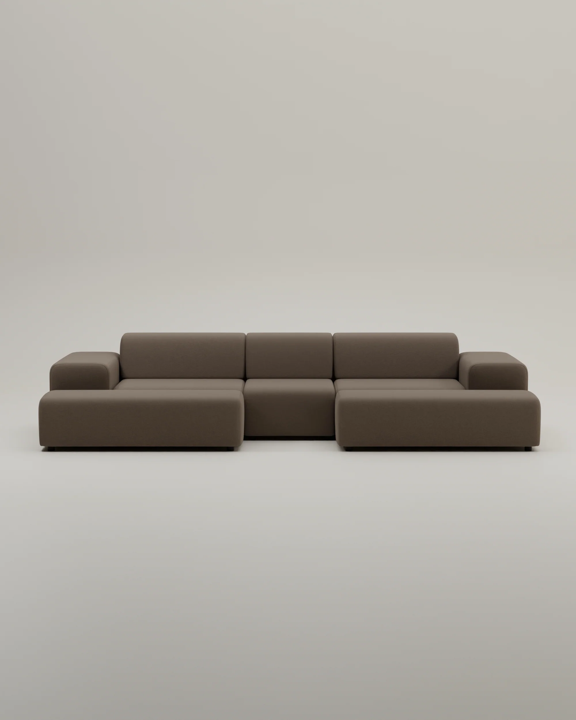 Modulares Sofa Nina U-Form / Wohnlandschaft mit Schlaffunktion - Image 52