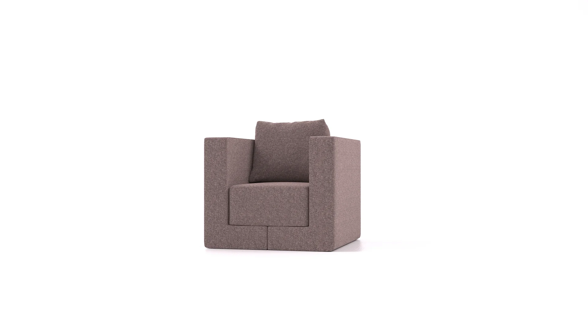 Modulares Sofa-Sessel Alex mit Schlaffunktion - Stoff Nova - Image 6