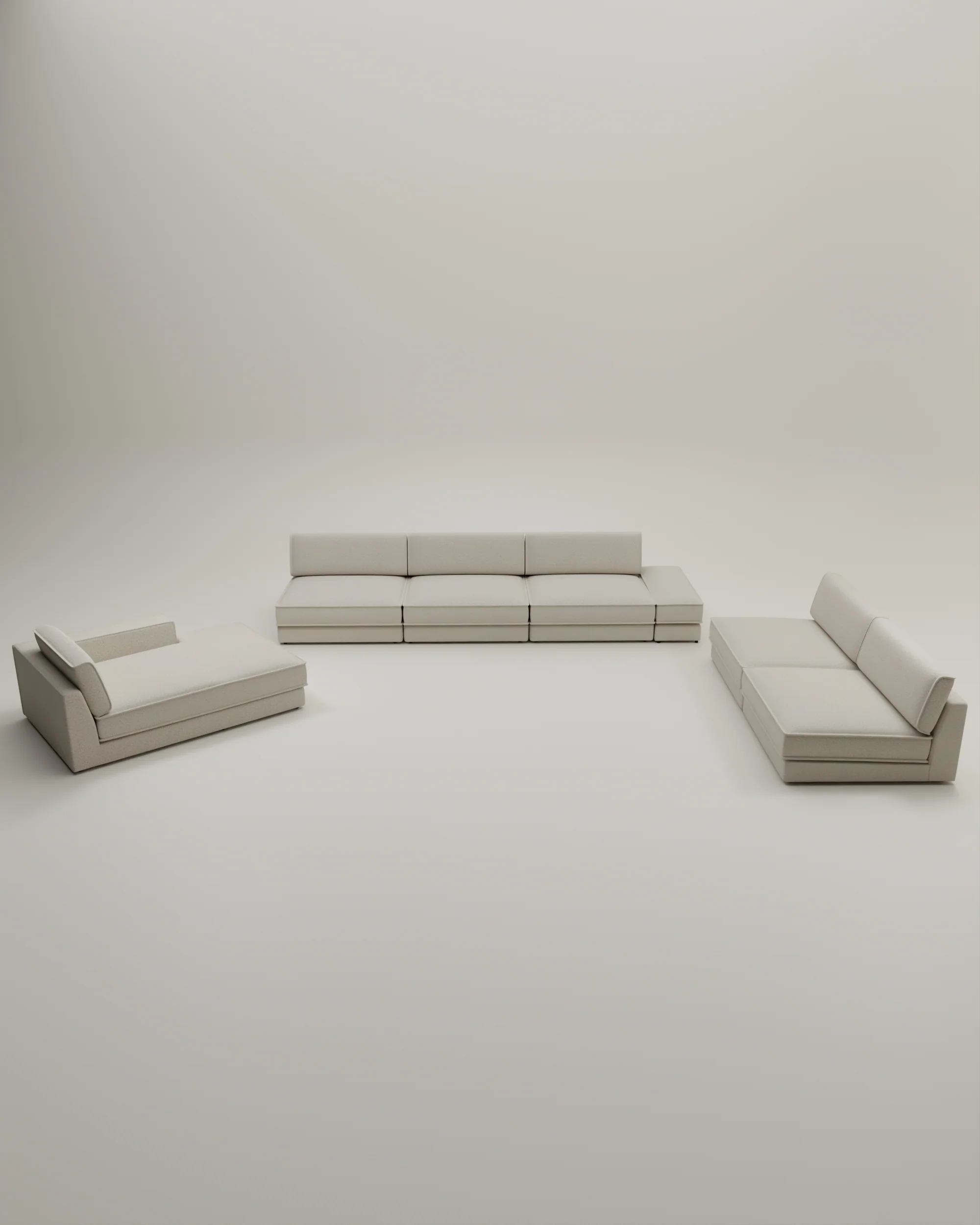 Modulares Sofa Terra U-Form / Wohnlandschaft mit Schlaffunktion - Image 13