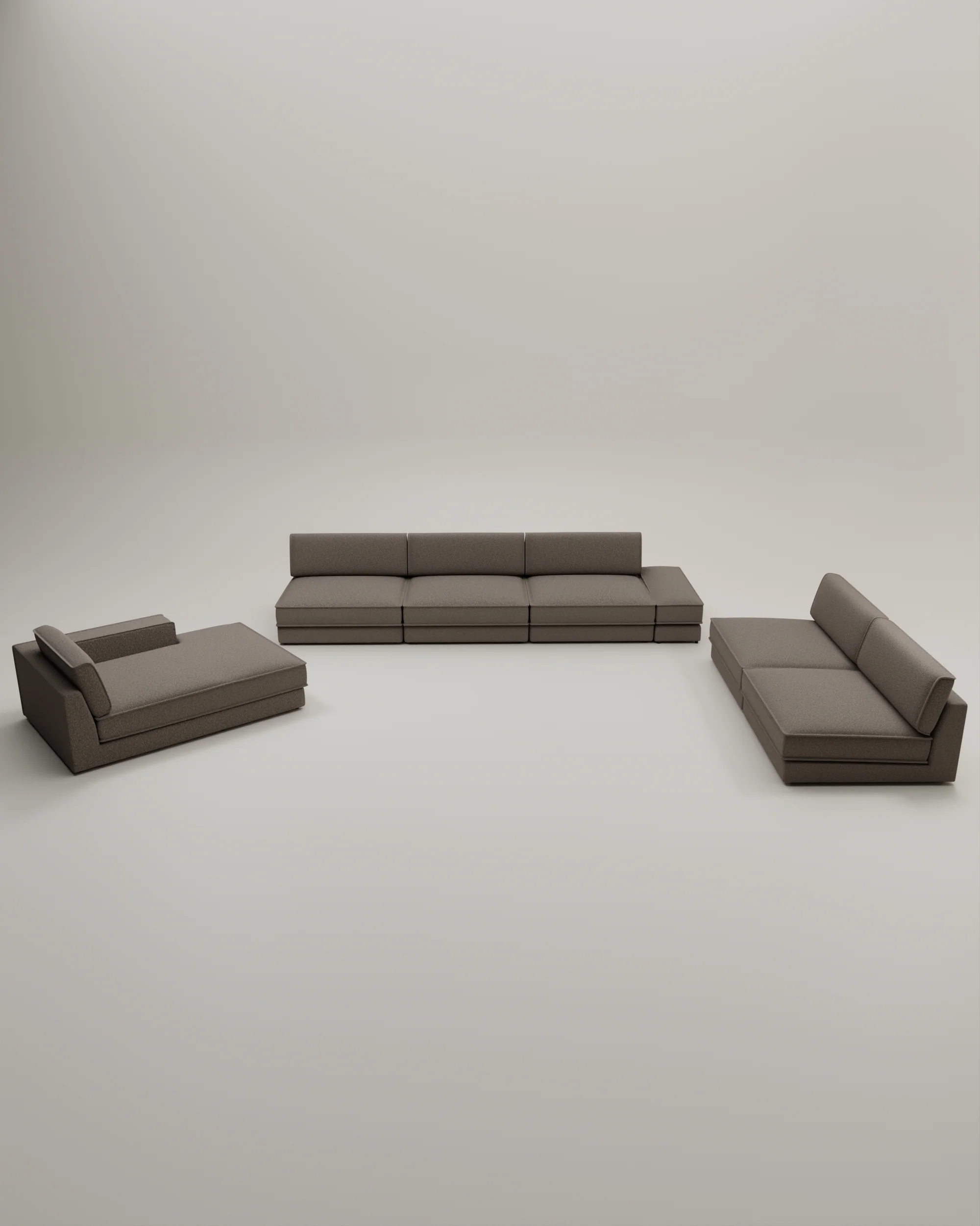 Modulares Sofa Terra U-Form / Wohnlandschaft mit Schlaffunktion - Image 18