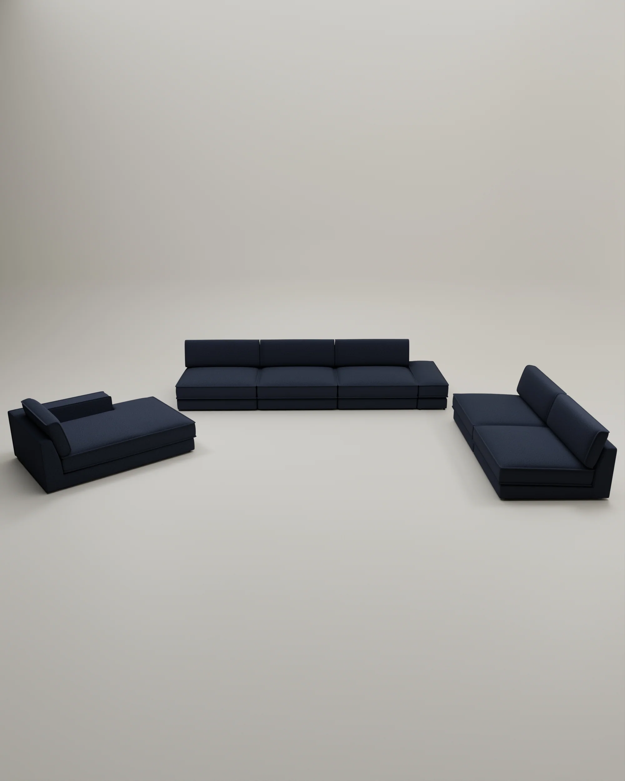 Modulares Sofa Terra U-Form / Wohnlandschaft mit Schlaffunktion - Image 19