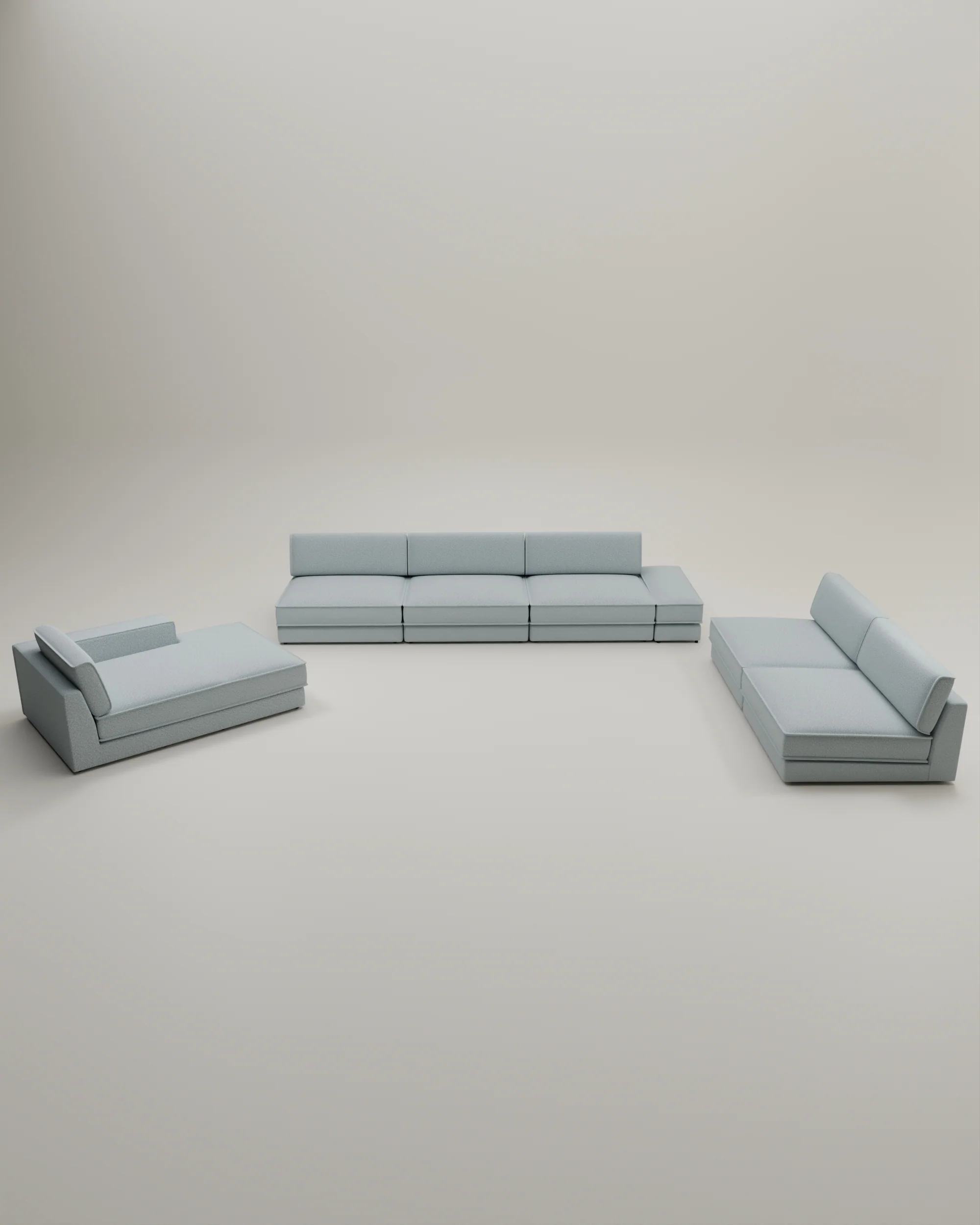 Modulares Sofa Terra U-Form / Wohnlandschaft mit Schlaffunktion - Image 20