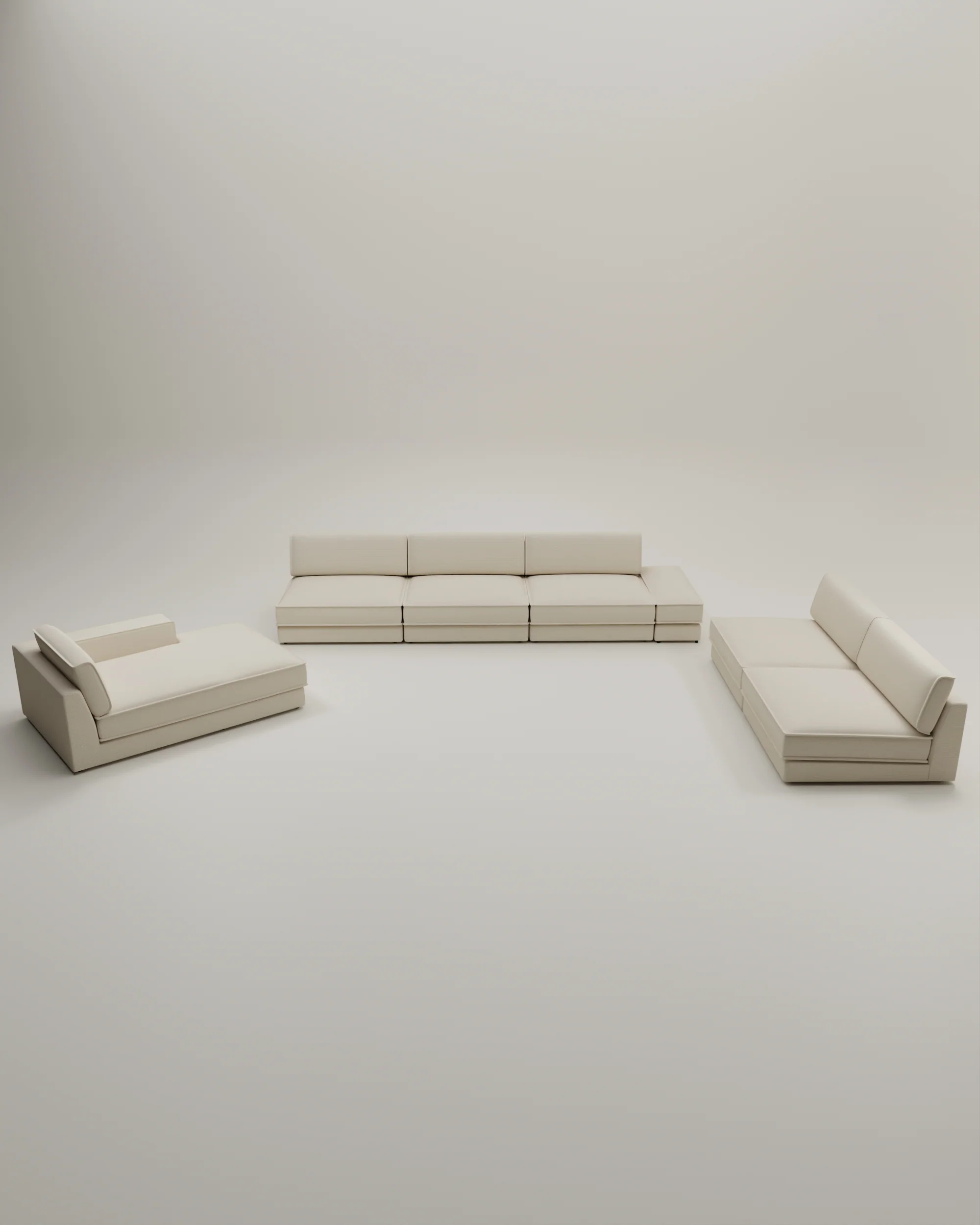Modulares Sofa Terra U-Form / Wohnlandschaft mit Schlaffunktion - Image 28