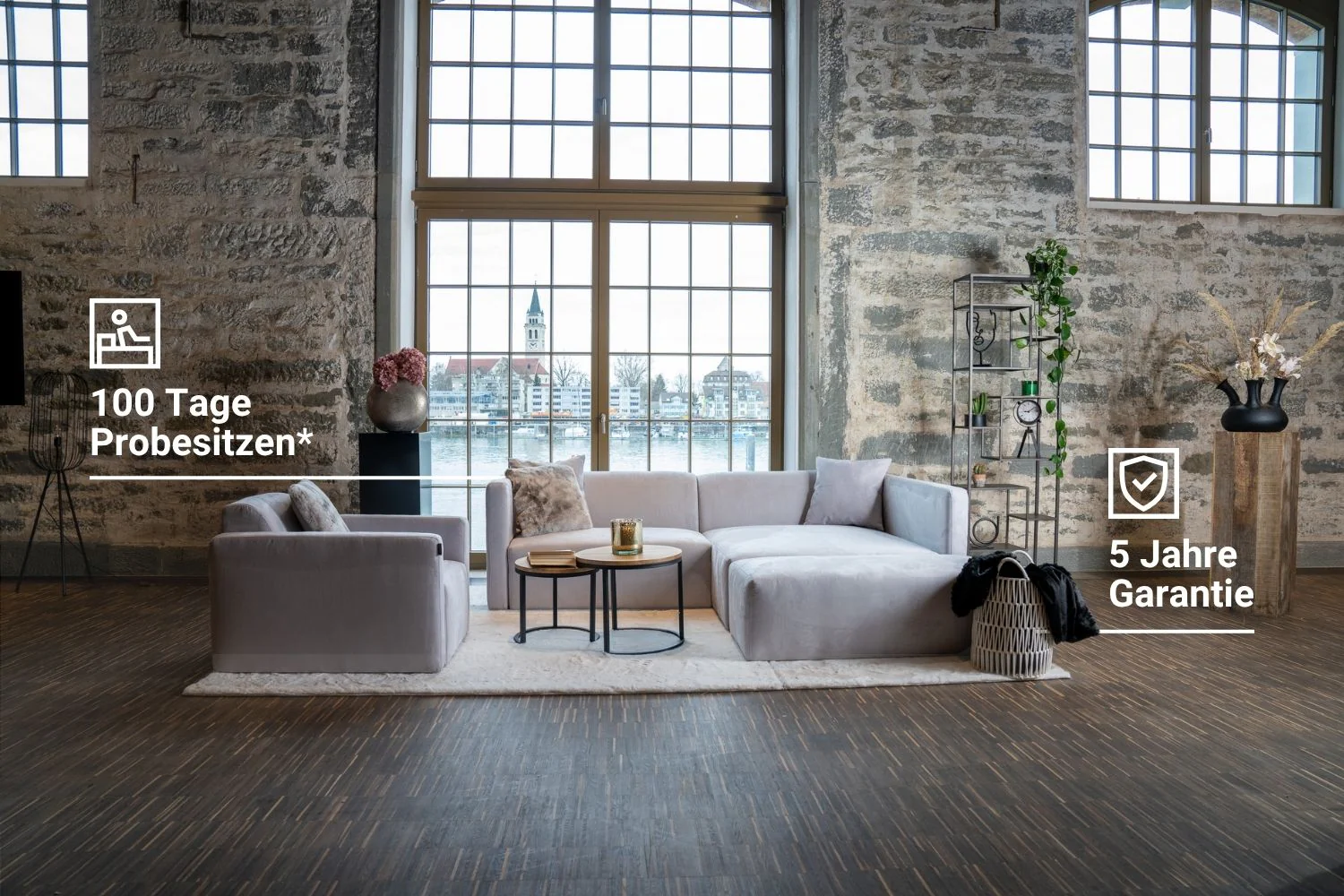 Outlet - Modulares  Sofa Paula - Showroom München - Image 5