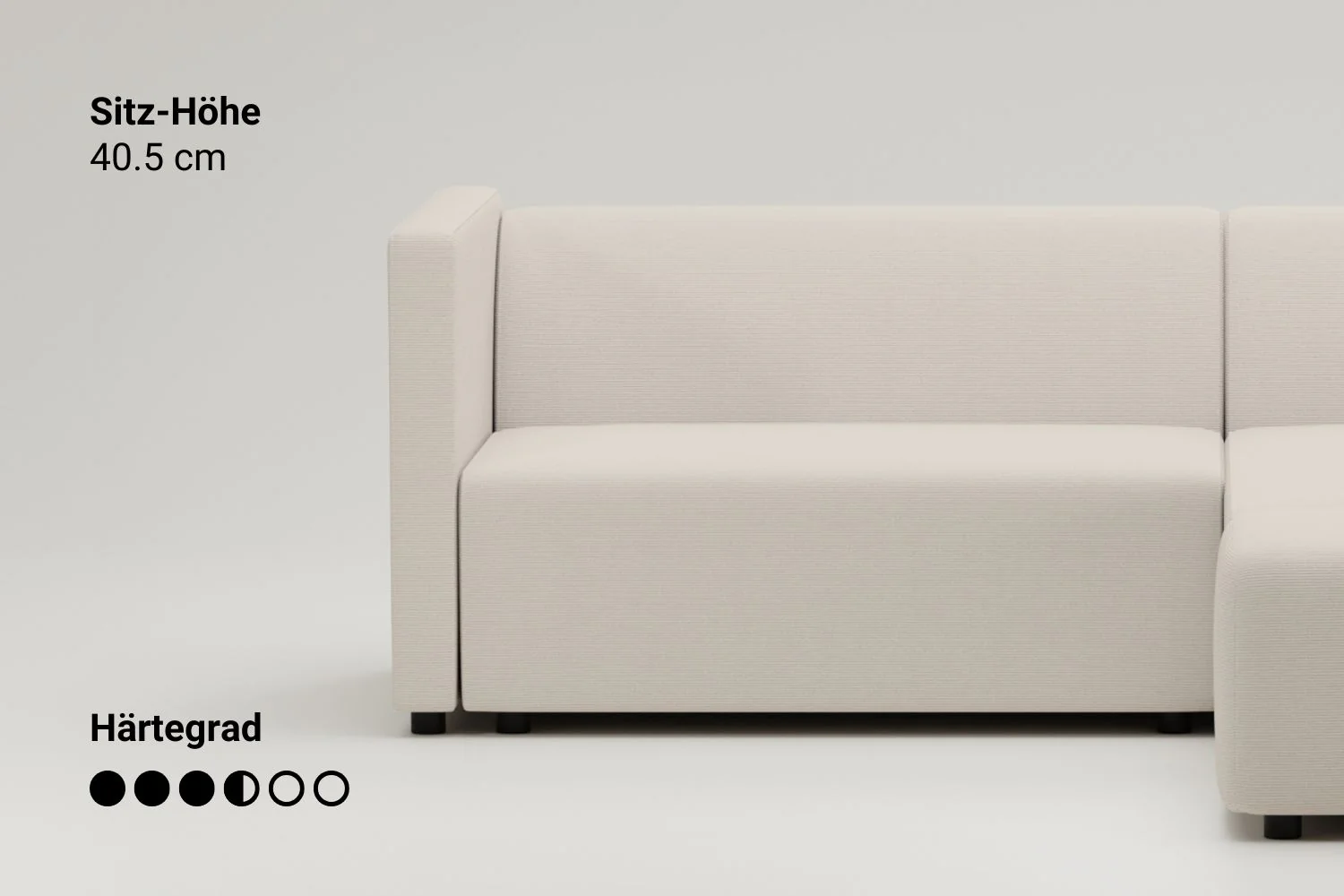 Outlet - Modulares  Sofa Paula - Showroom München - Image 6