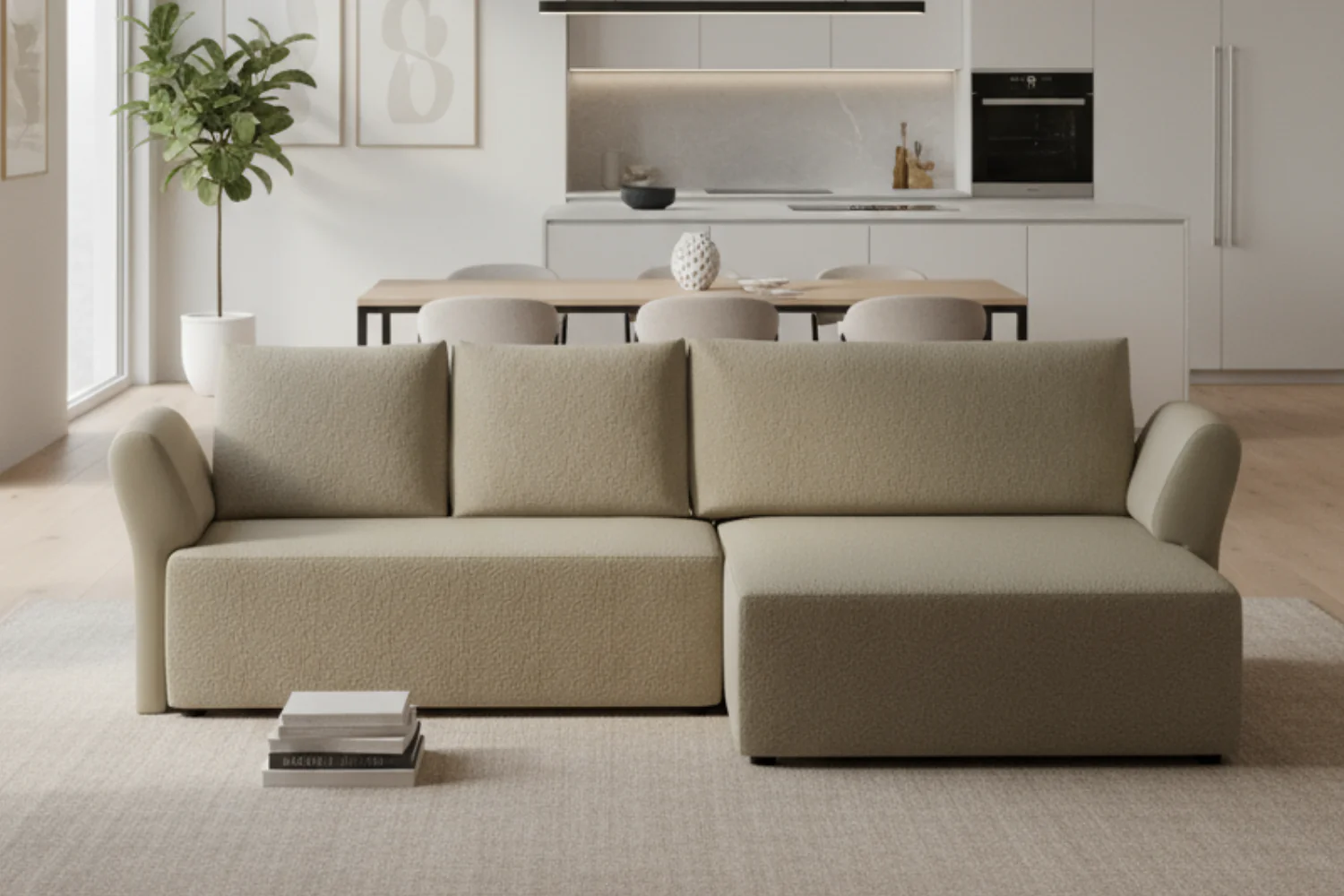 Outlet - Modulares Sofa Amy 4-Sitzer mit Schlaffunktion Showroom Düsseldorf - Image 8