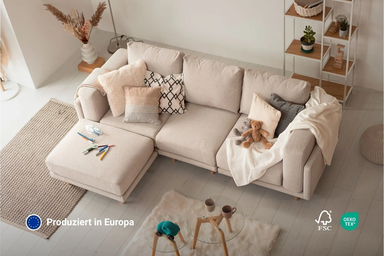 Outlet - Modulares Sofa Donna mit Schlaffunktion - Image 5